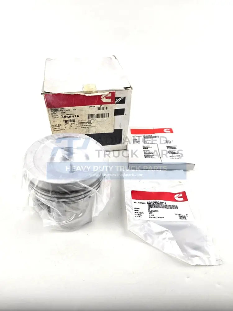 4955416 Genuine NOS Cummins Engine Piston Kit
