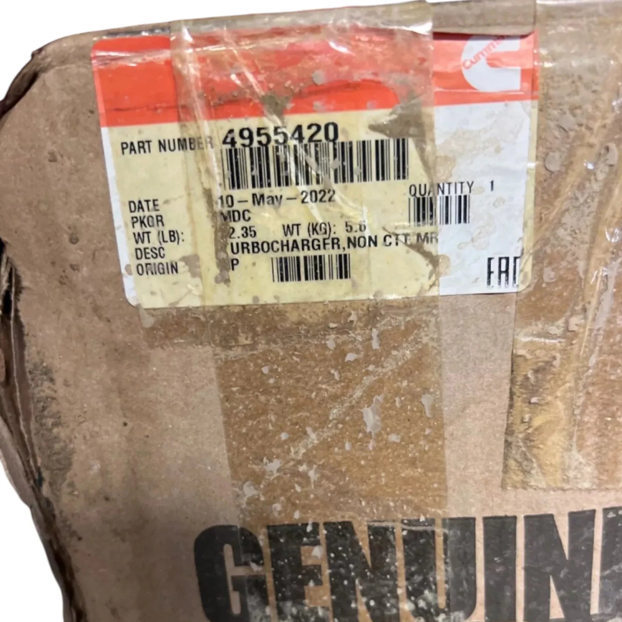 4955420 Genuine Cummins Turbocharger