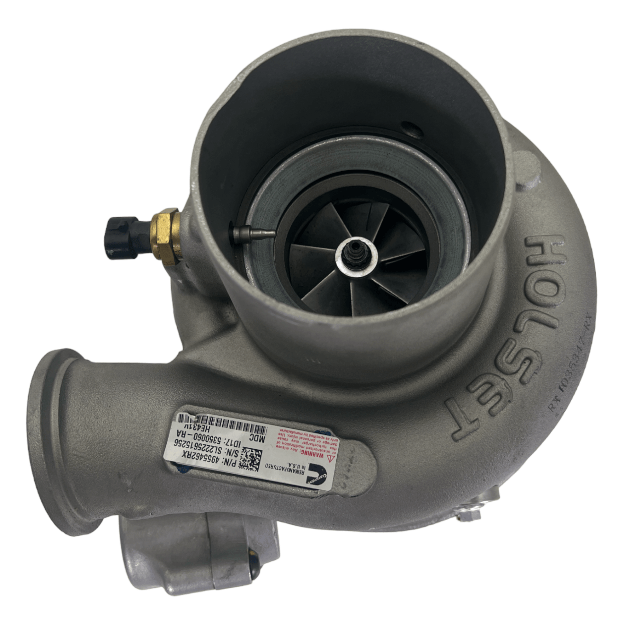 4955462Rx 4955462 Genuine Cummins® Turbocharger He431V For Ism M11 - ADVANCED TRUCK PARTS