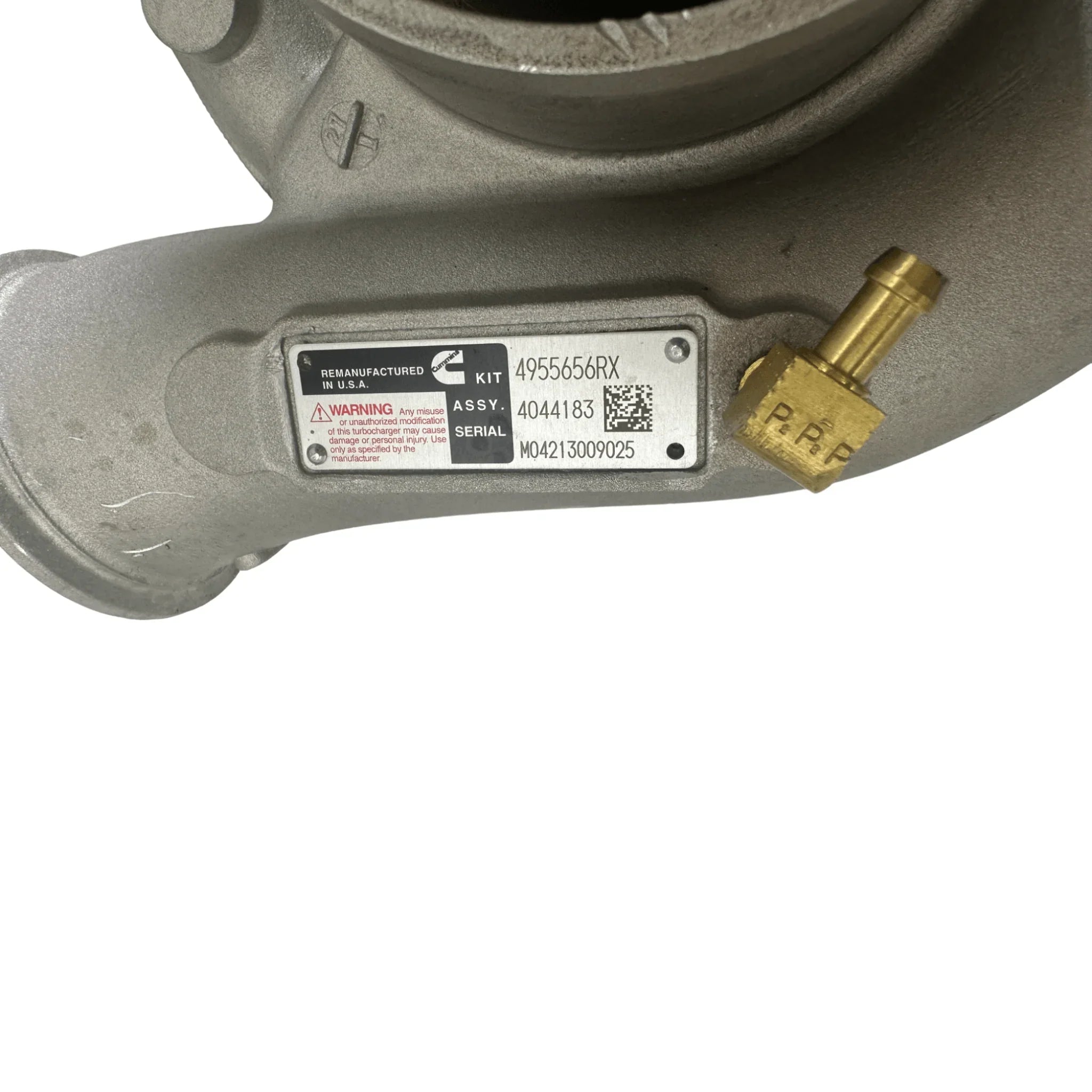 4955656RX Genuine Cummins Turbocharger HX40W