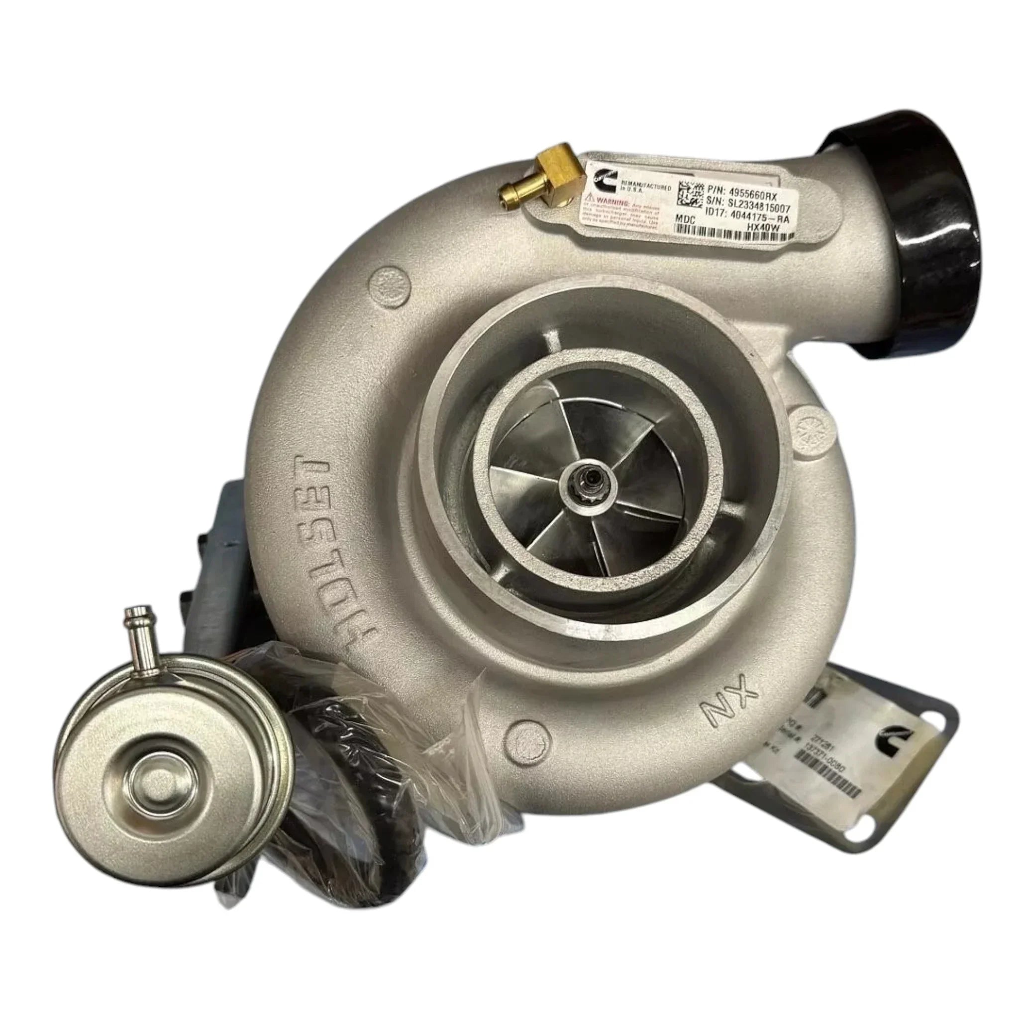 4955660RX Genuine Cummins Turbocharger HX40W
