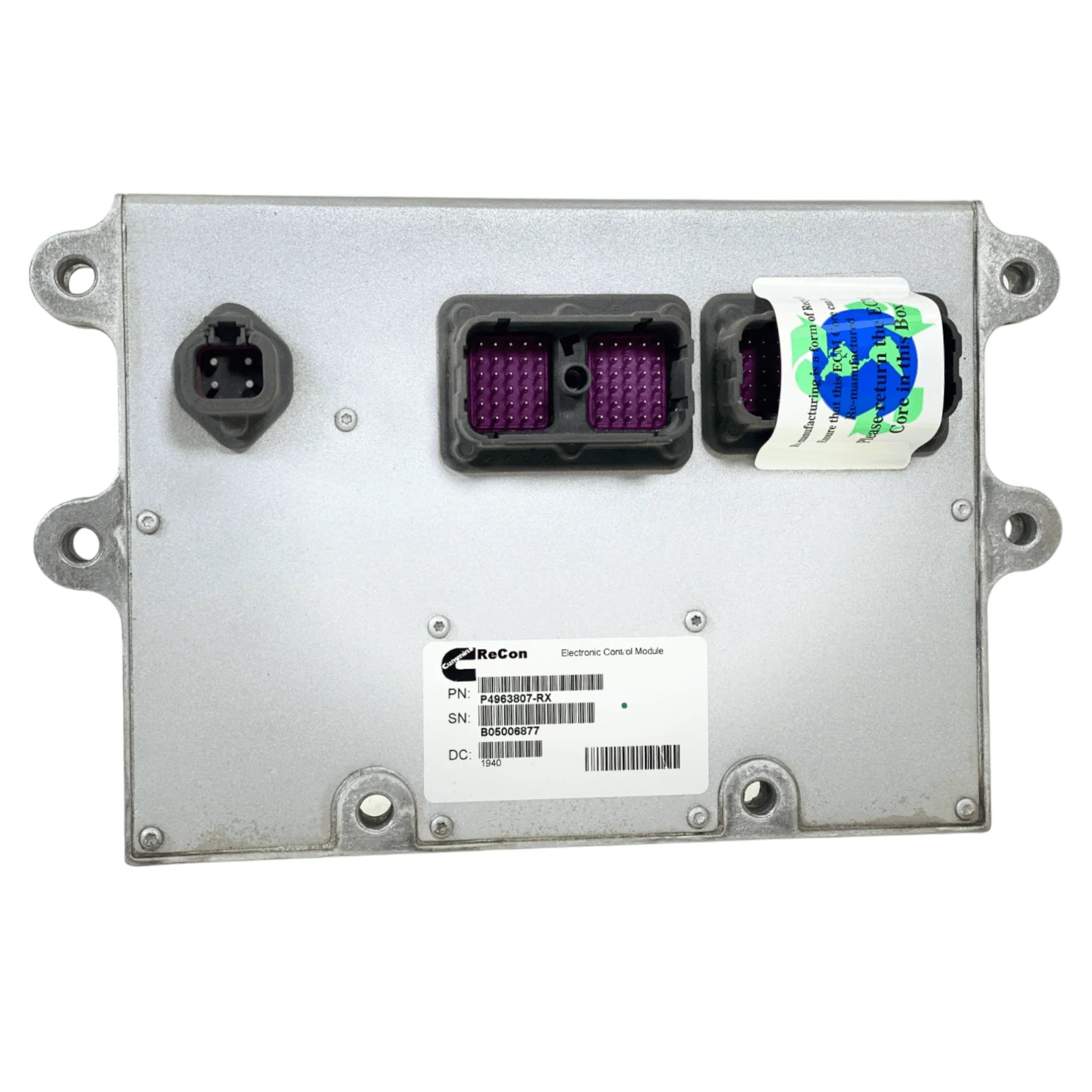 4963807NX Genuine Cummins Electronic Control Module Ecm