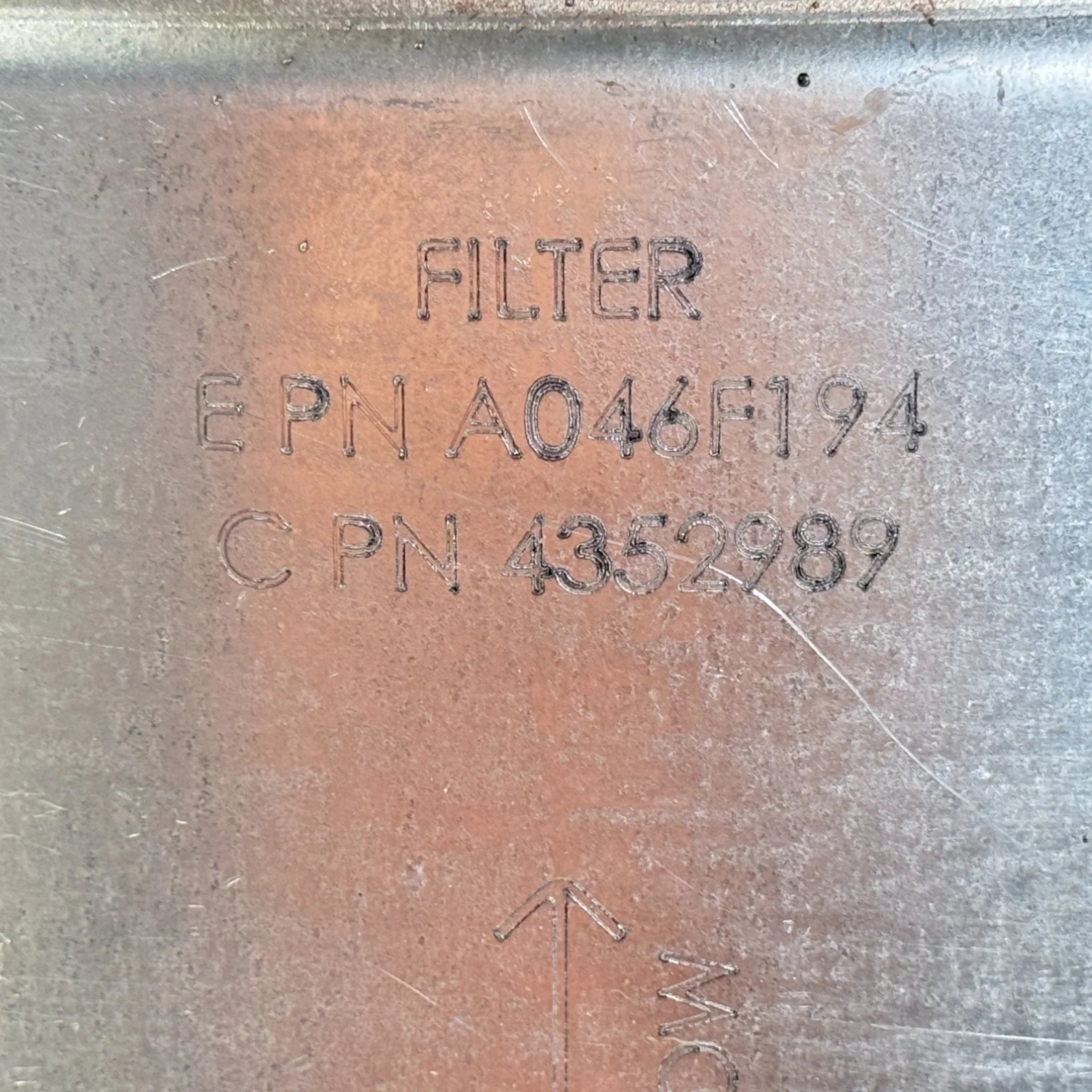 4965224RX Genuine Cummins DPF Diesel Particulate Filter
