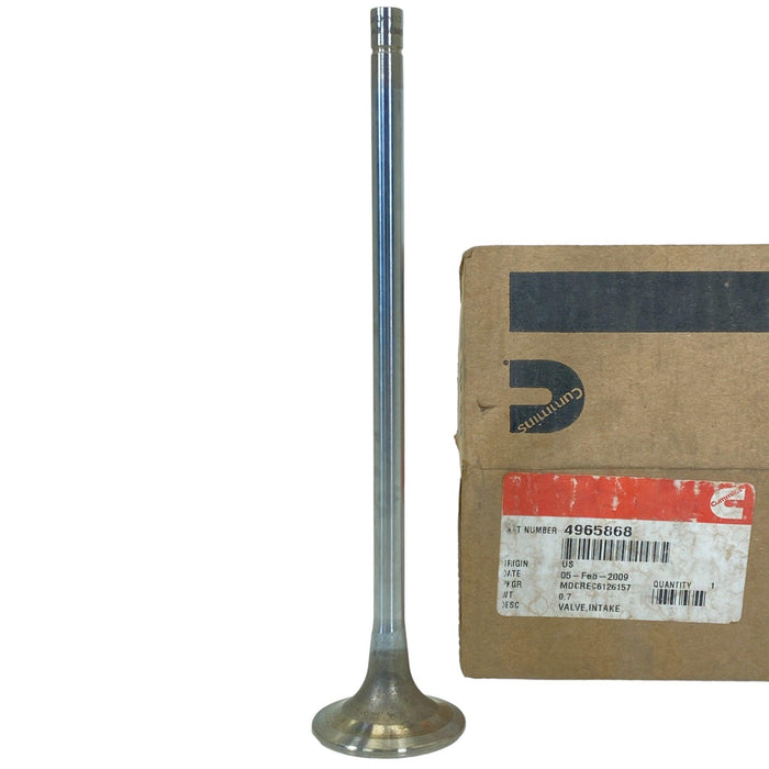 4965868 Genuine Cummins Engine Intake Valve - ADVANCED TRUCK PARTS