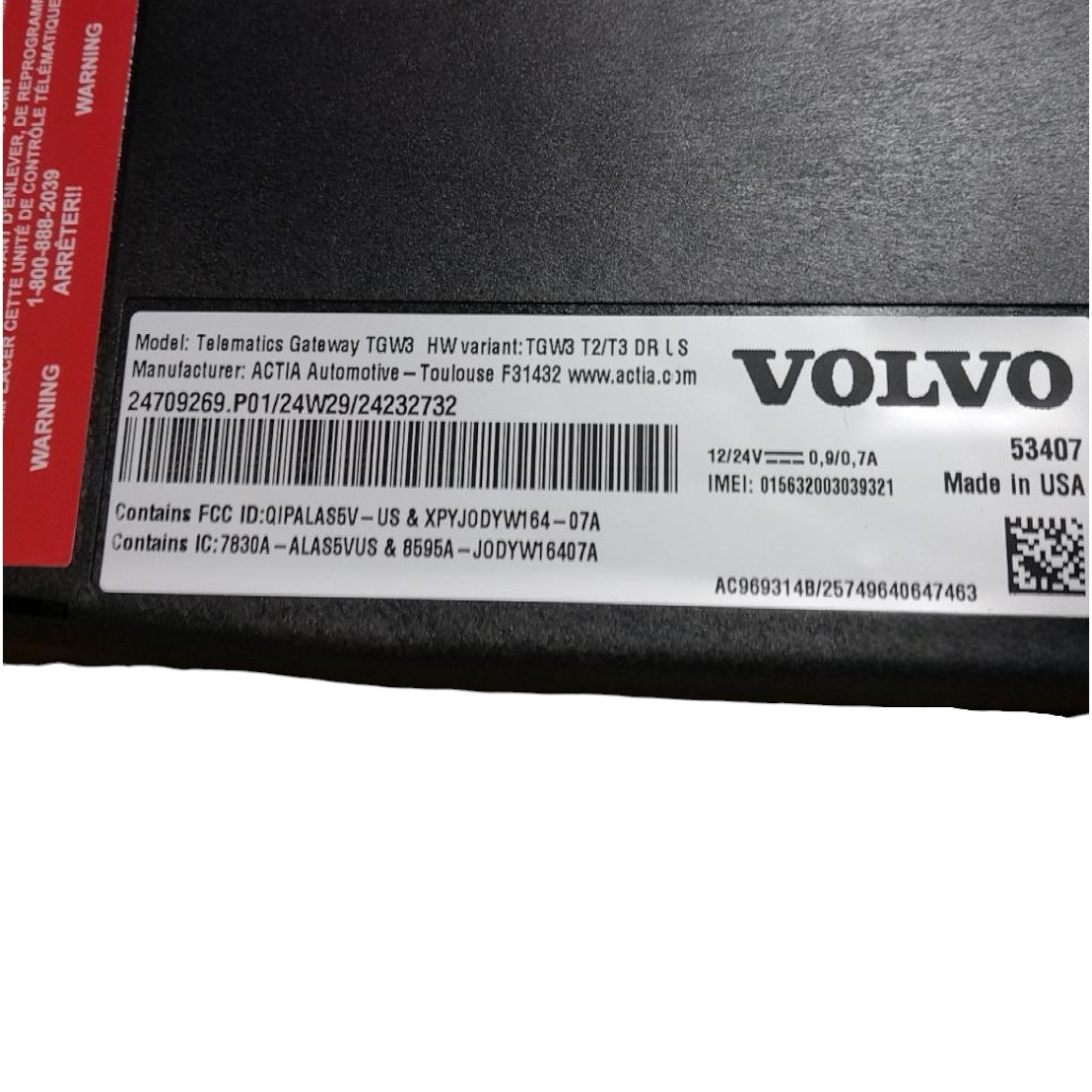 24709269 Genuine Mack Control Unit