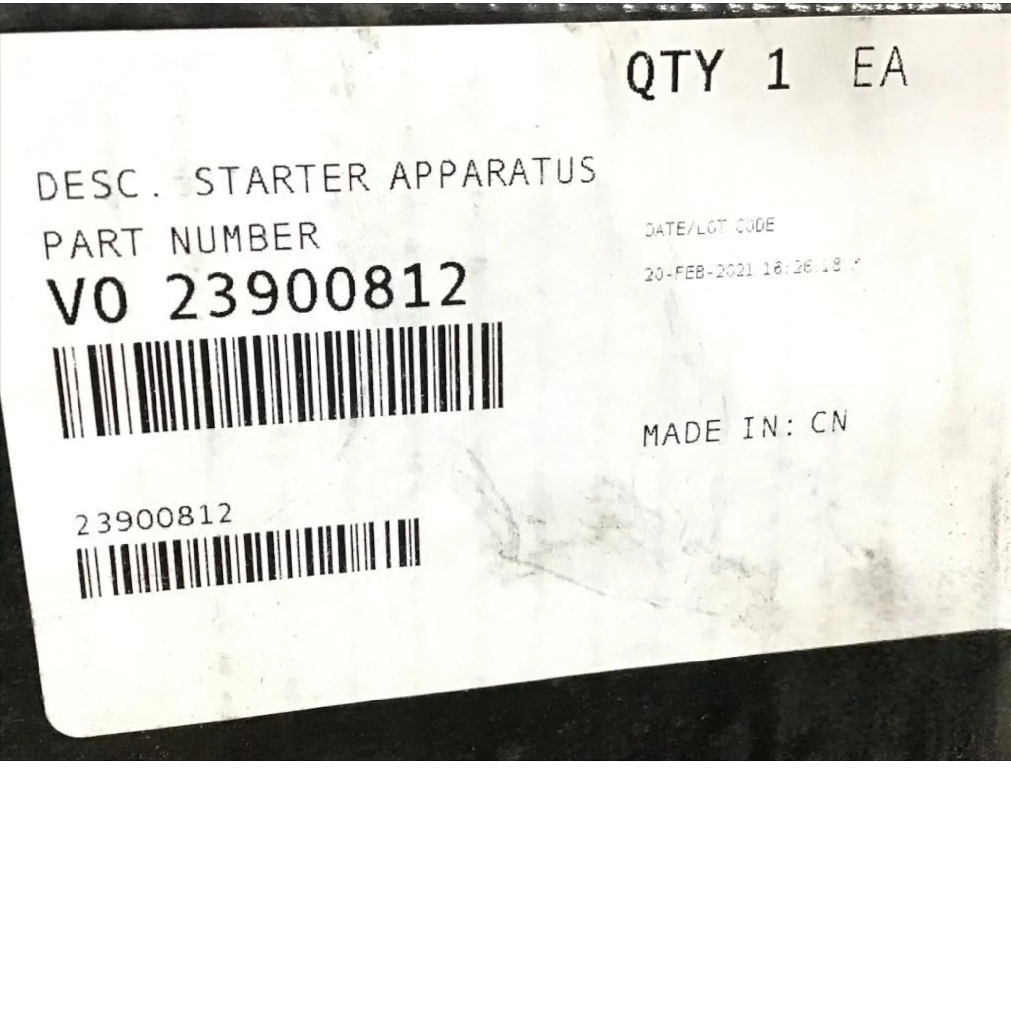 23900812 Genuine Volvo Starter - Truck To Trailer
