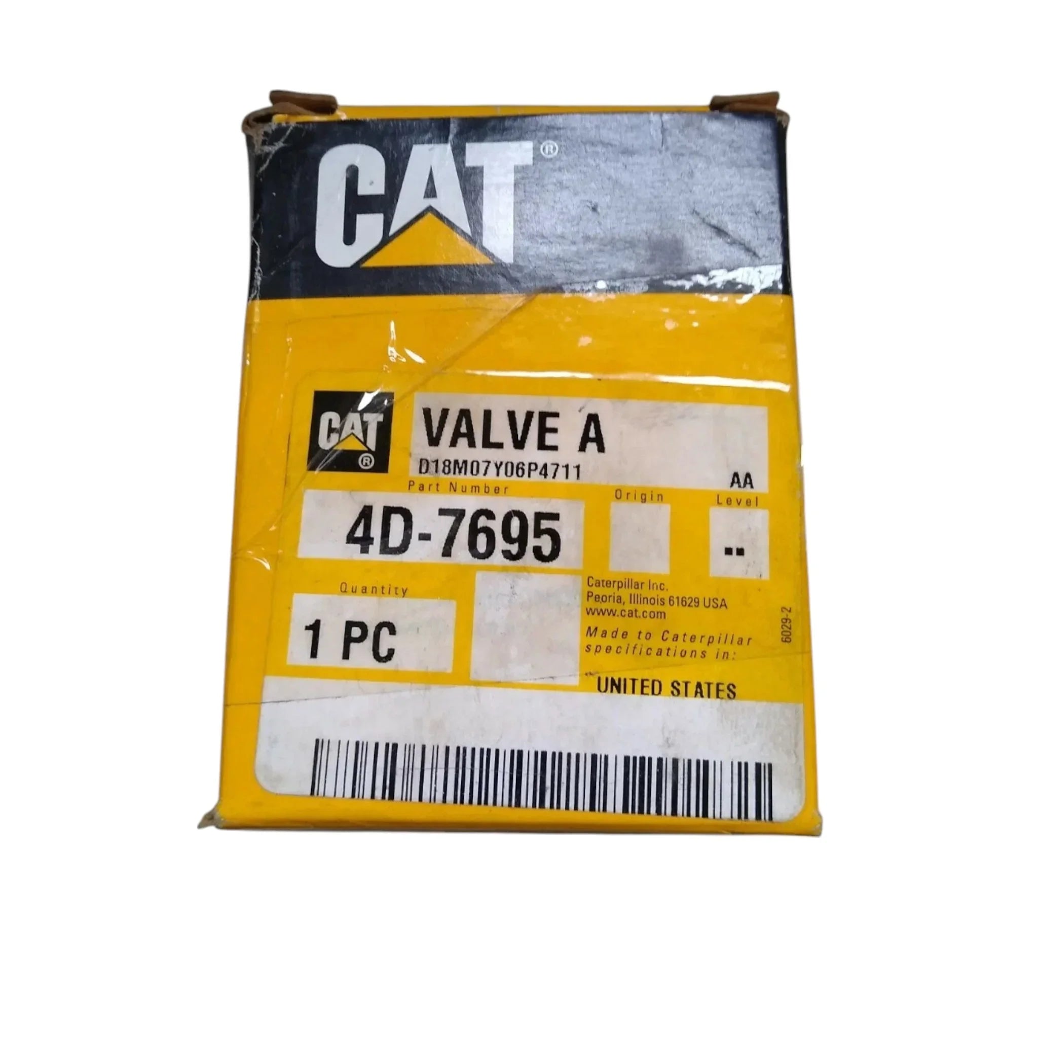 4D7695 CAT Governor Air Control Valve