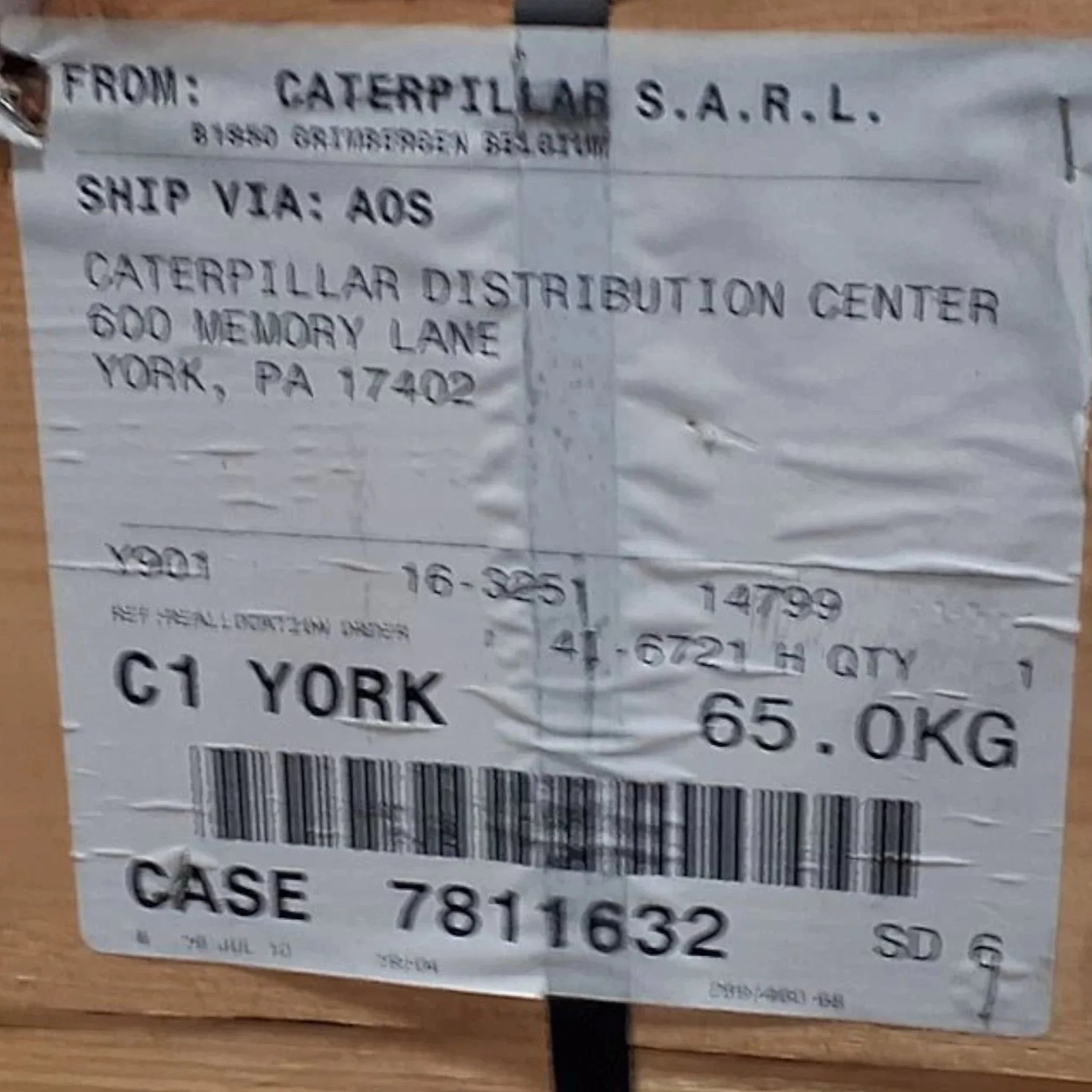 4I-6721 Caterpillar Linkage Pin