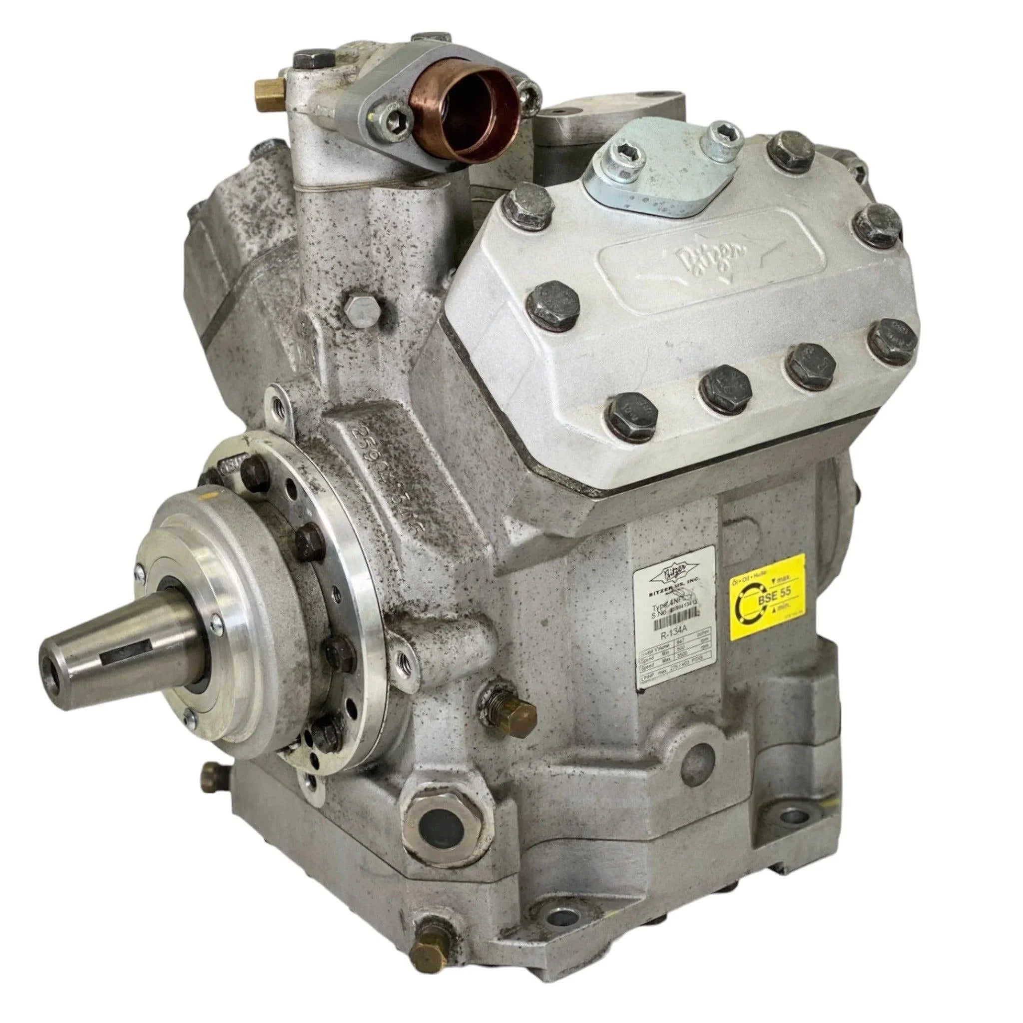 4Pfcy Genuine Bitzer A/C Compressor — ADVANCED TRUCK PARTS