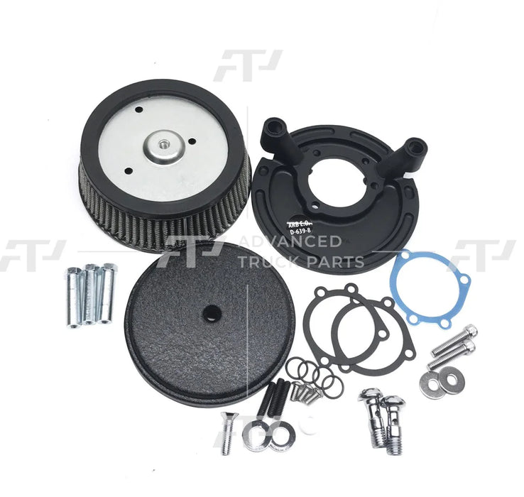 50-339 Arlen Ness Black Air Filter Kit For 96-19 Harley Davidson Xk100C