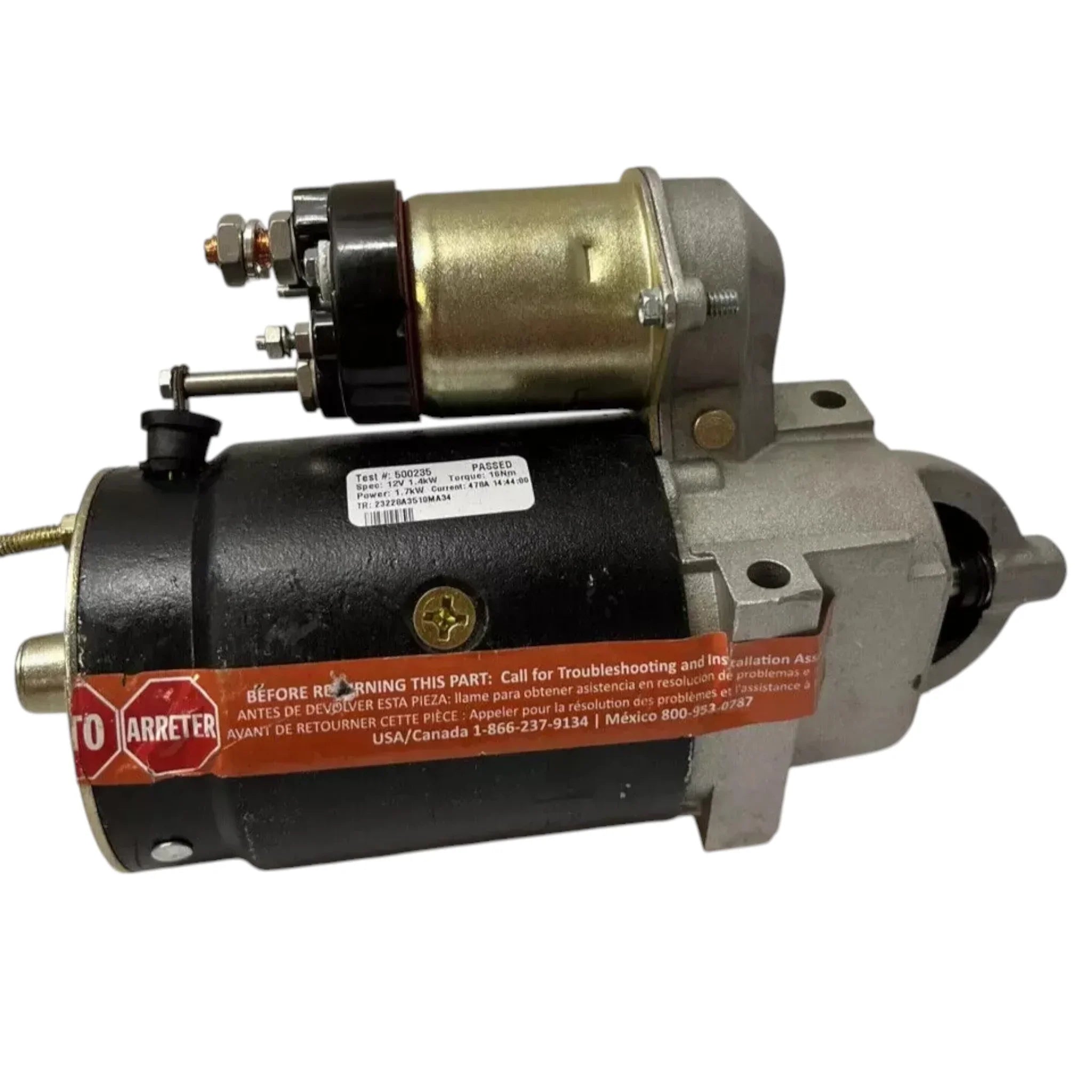 500235 Genuine Wilson Starter 12V 1.4kW