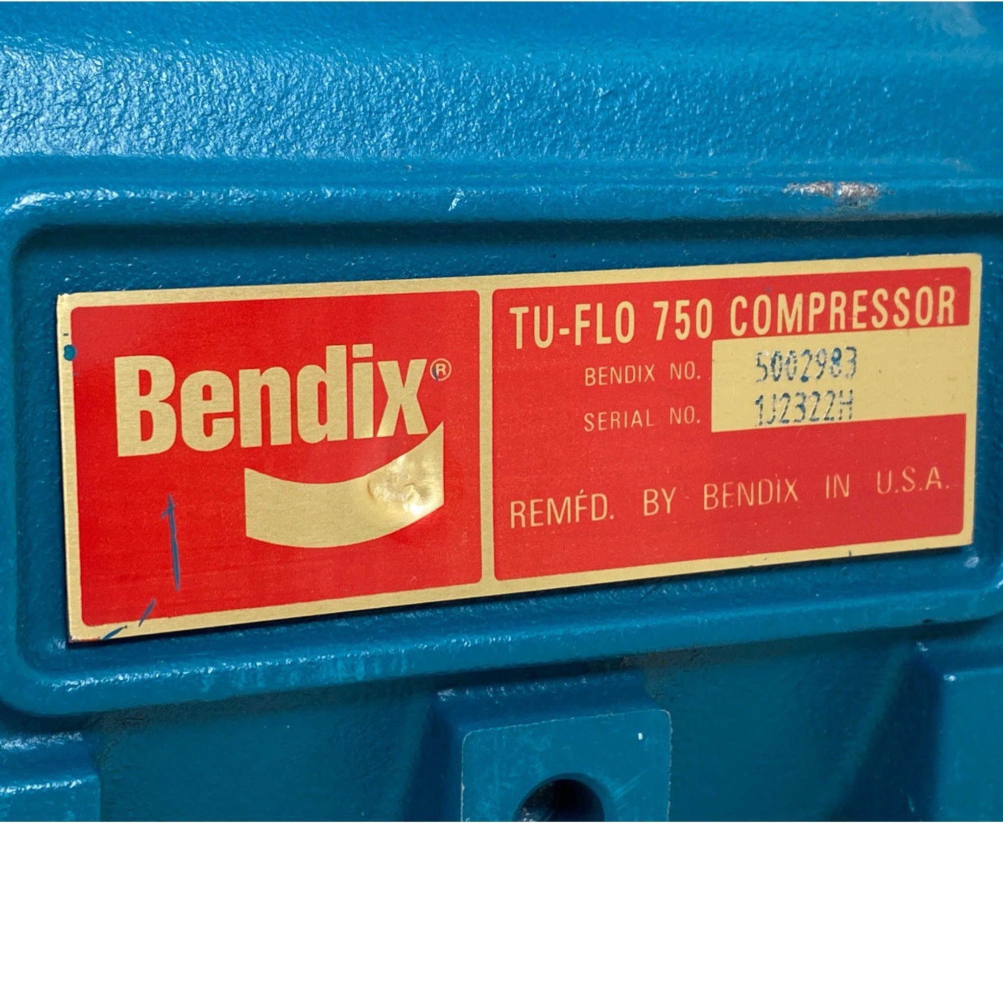 5002983 Genuine Bendix Air Brake Compressor TF-750 - ADVANCED TRUCK PARTS