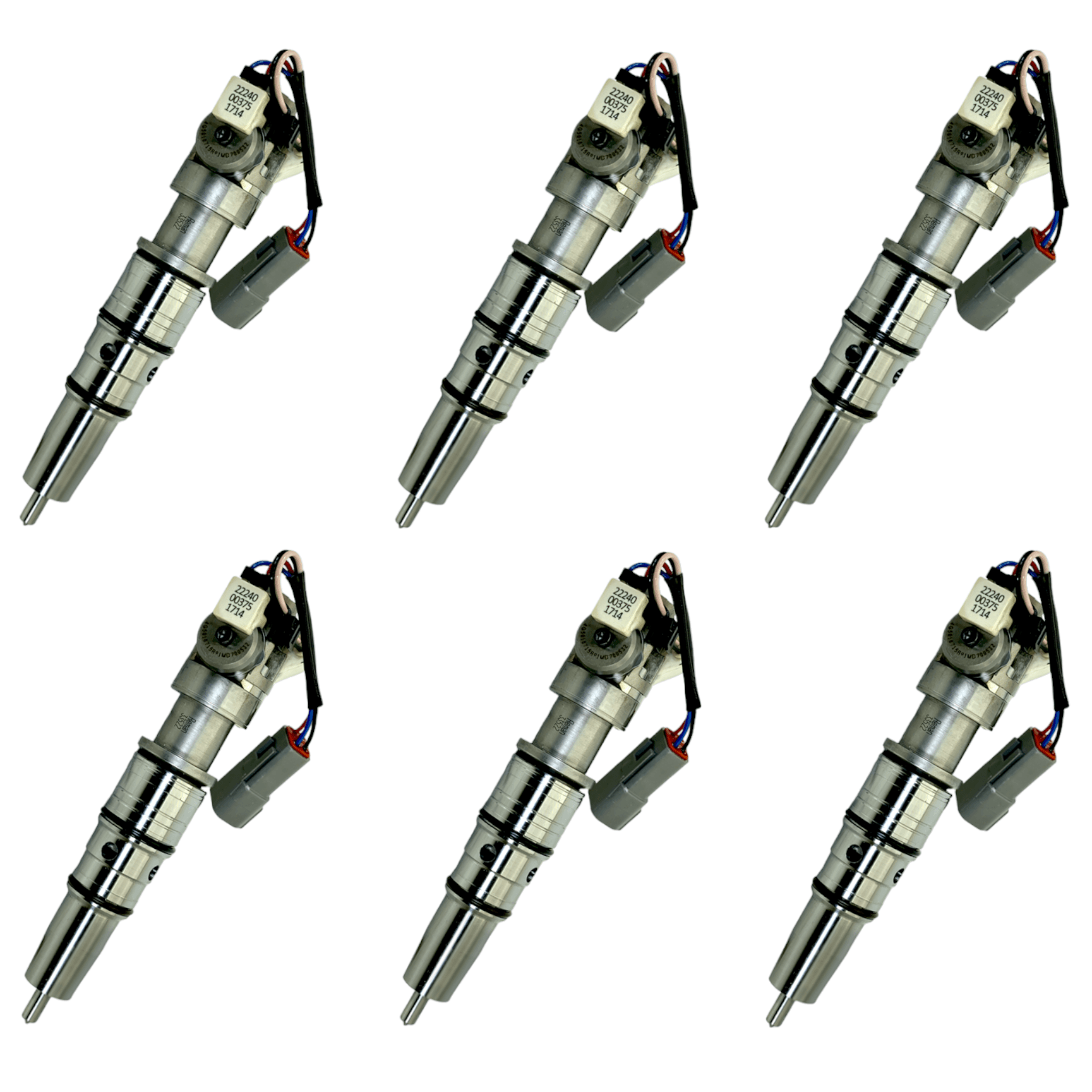 5010715R91 Genuine International Set Of Six 6 Injectors For Navistar-International Dt466 - ADVANCED TRUCK PARTS