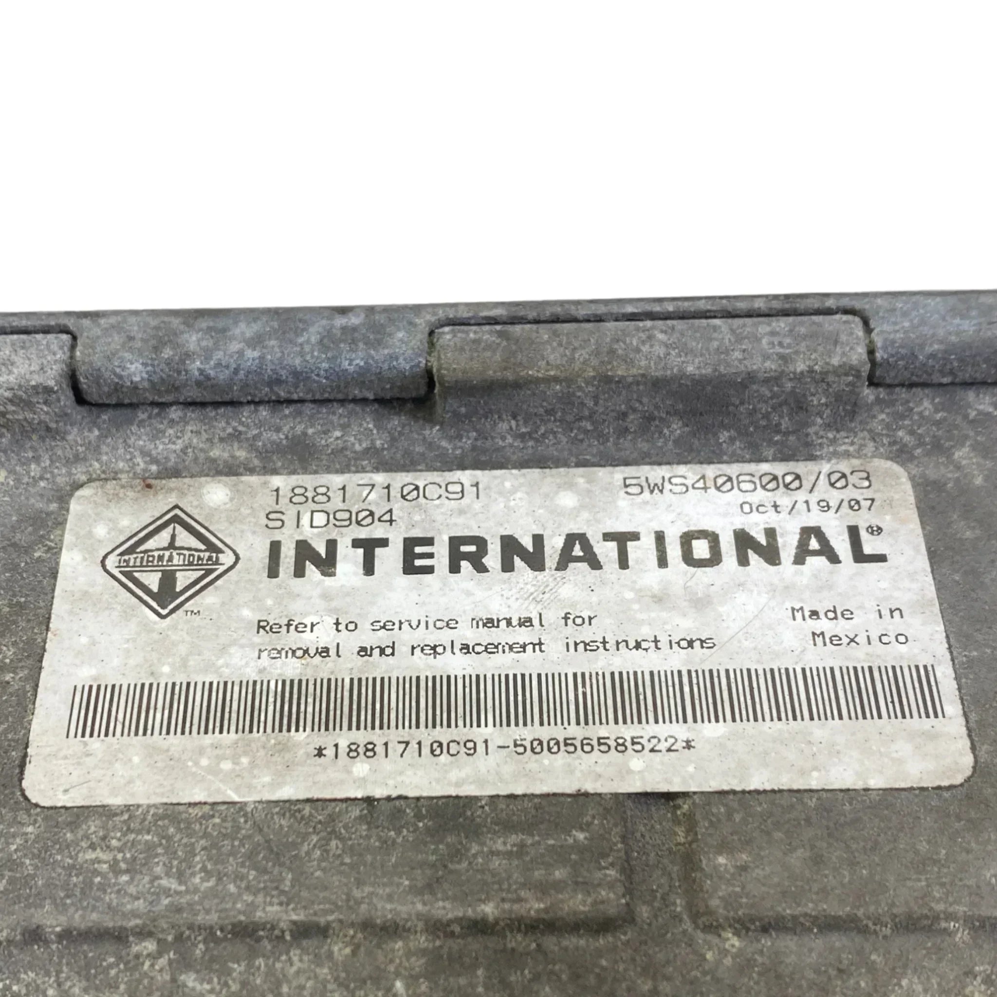 5010857R94 International Ecm Engine Control Module For Maxxforce Used