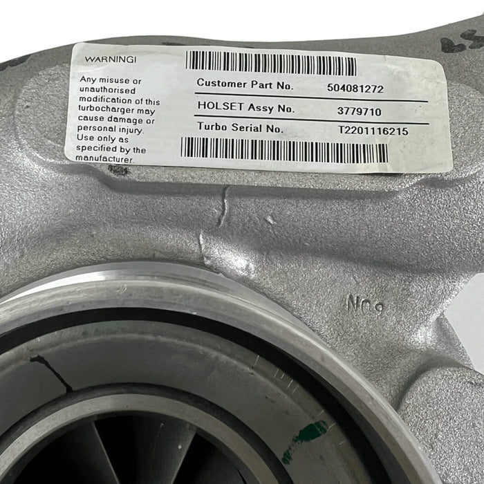 504219918 Genuine CNHI Turbocharger HX35