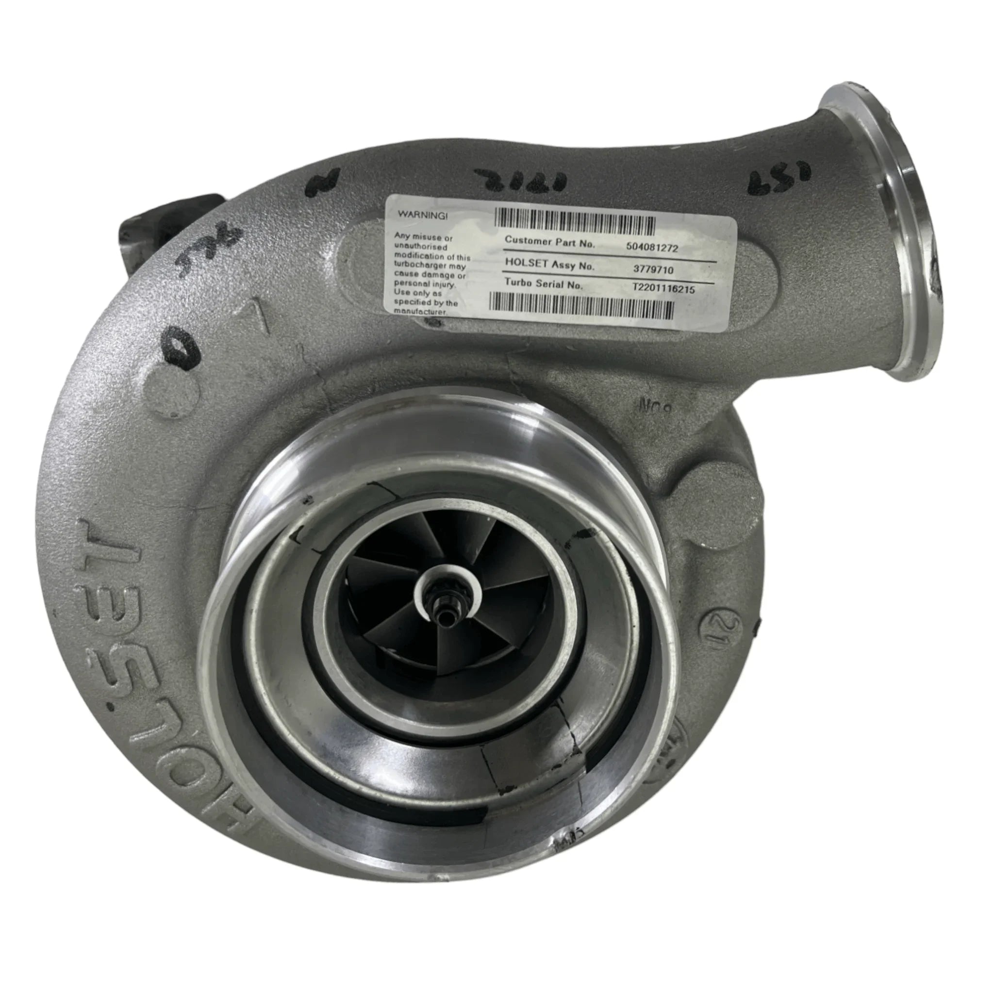 504219918 Genuine CNHI Turbocharger HX35