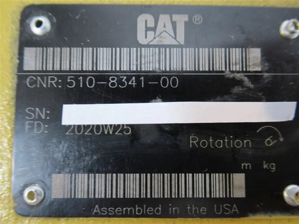 510-8341 Genuine Caterpillar Hydraulic Pump