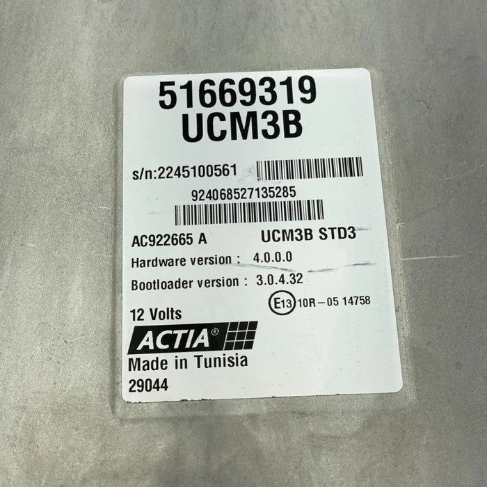 51669319 Genuine Actia Electronic Control Unit For New Holland Case
