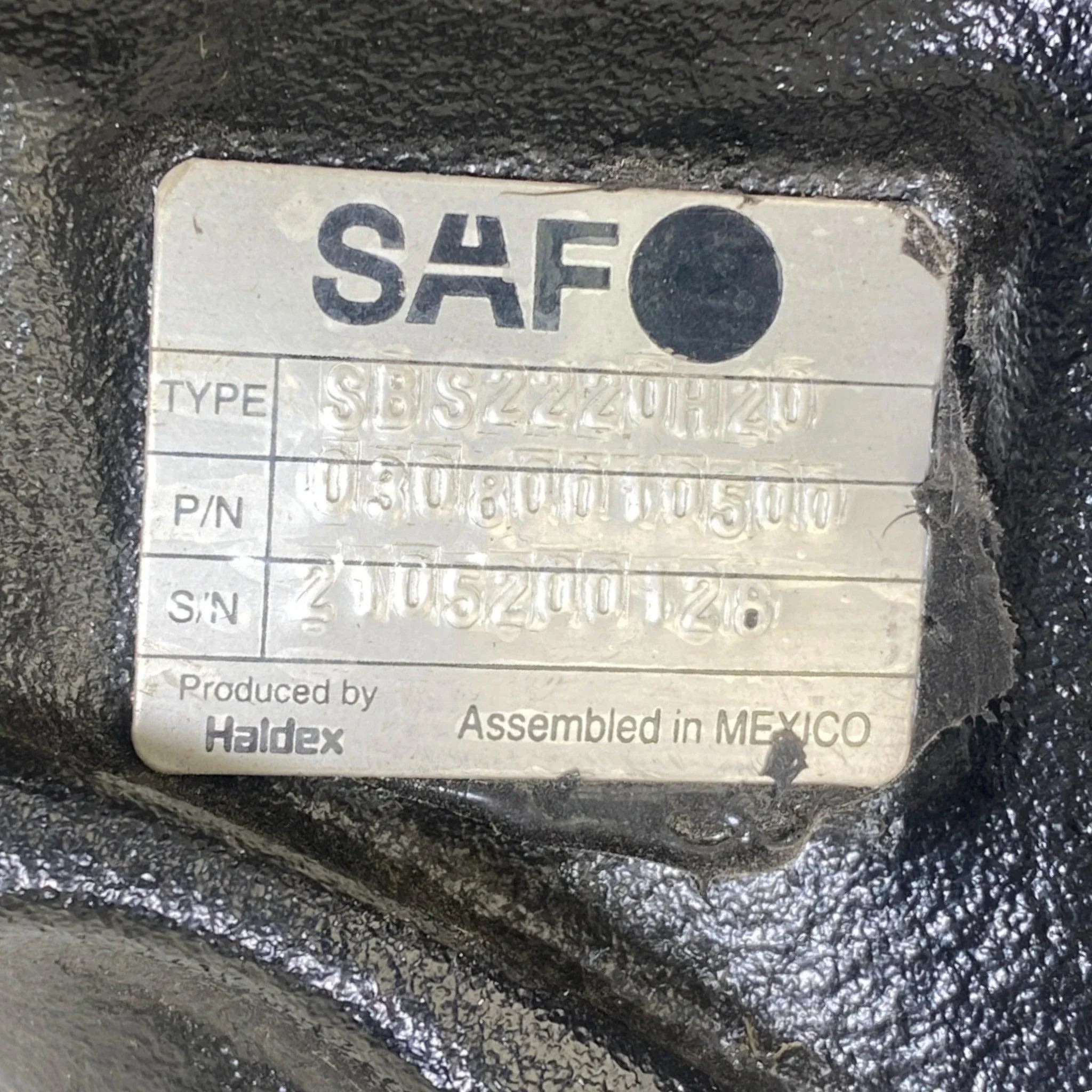 03080010500 Genuine SAF Holland Left Disk Brake Caliper