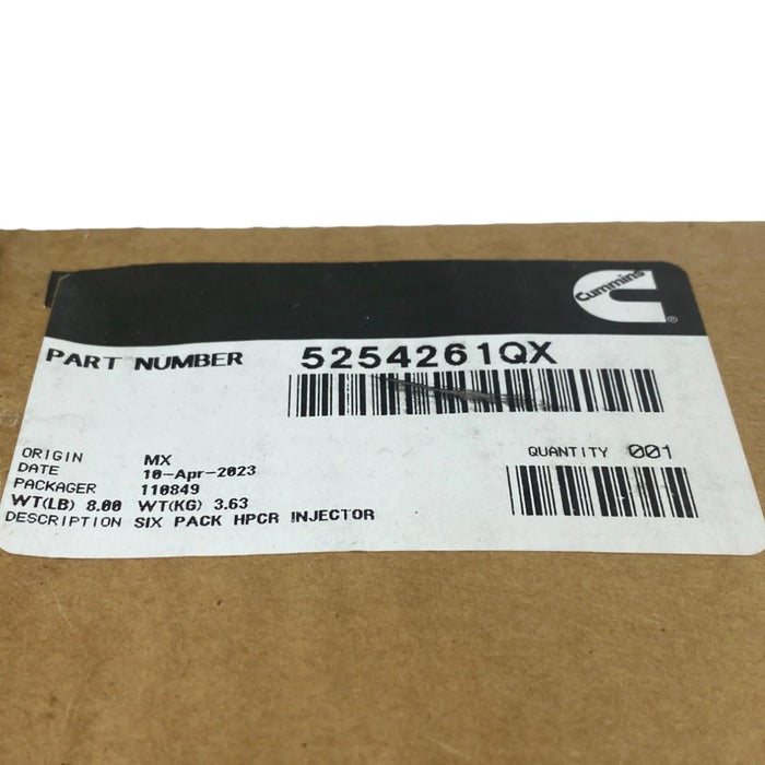 5254261PX Genuine Cummins Injectors Set Of Six For Cummins 6.7L