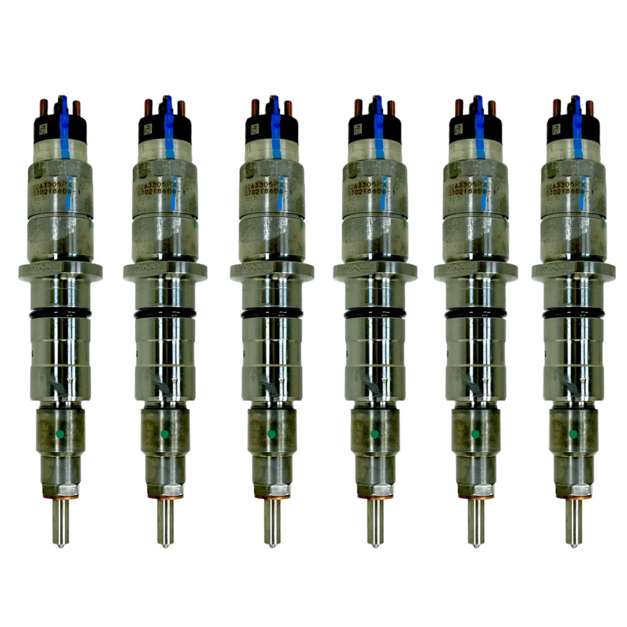 5263305Px Genuine Cummins Injectors Set Of Six 6 For Isc 8.3L 9