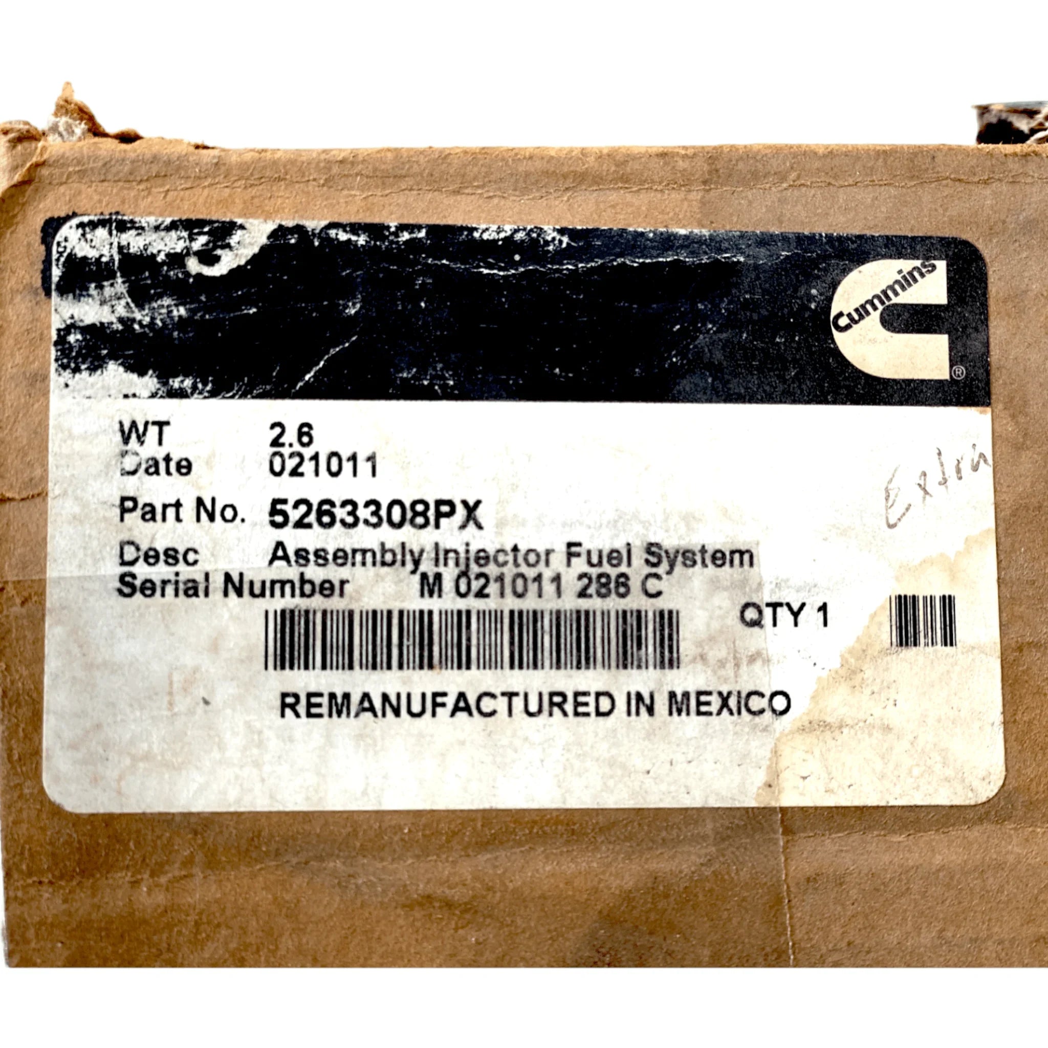 5263308Px Genuine Cummins Injector For Cummins Isb