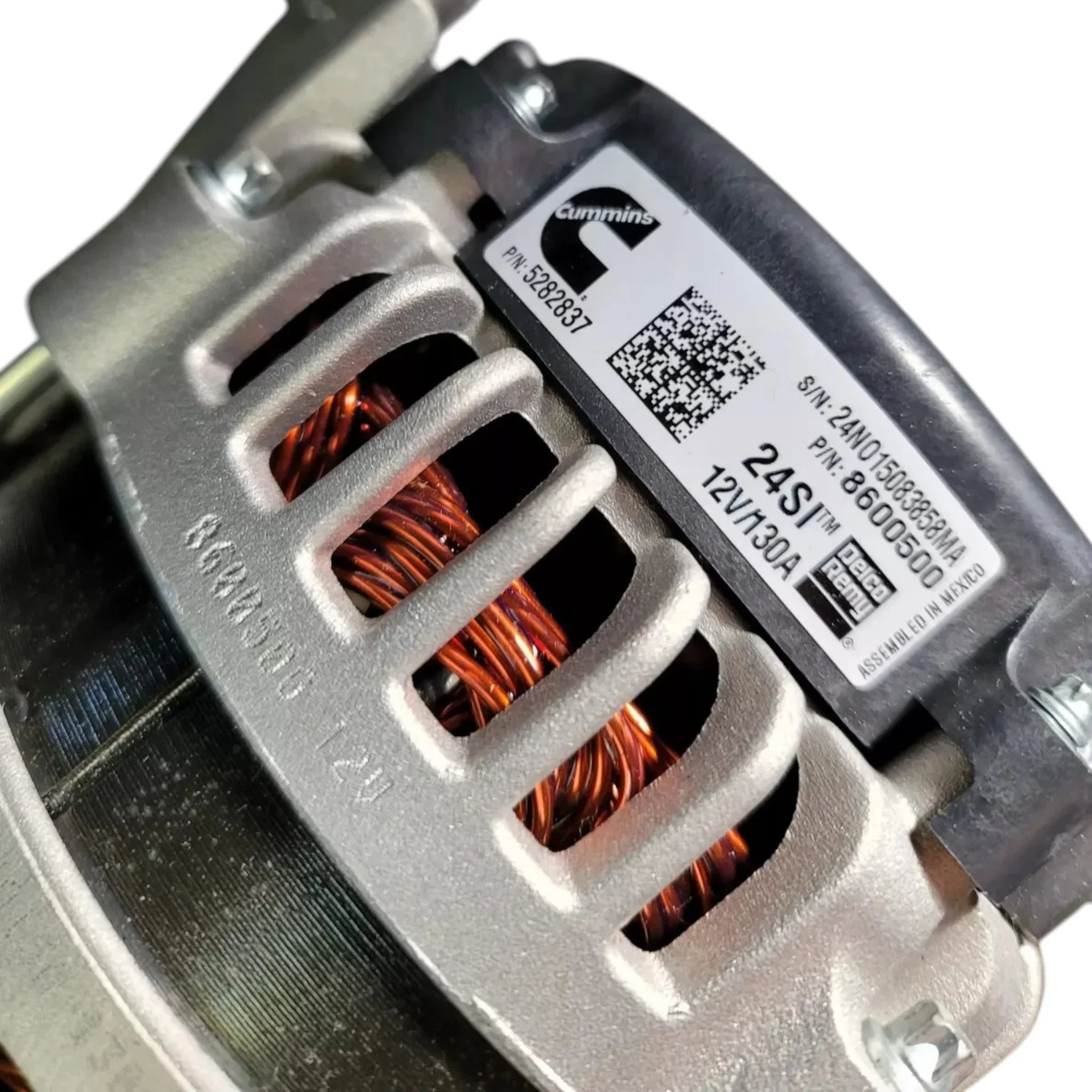 5282837 Genuine Cummins 24Si Alternator 12V 130Amp