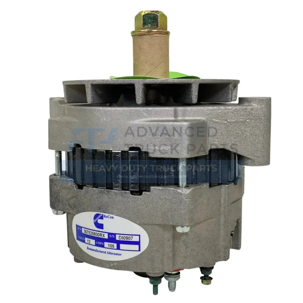 5282840 Genuine Cummins Alternator D/R 19Si 12V Neg 105A 3W