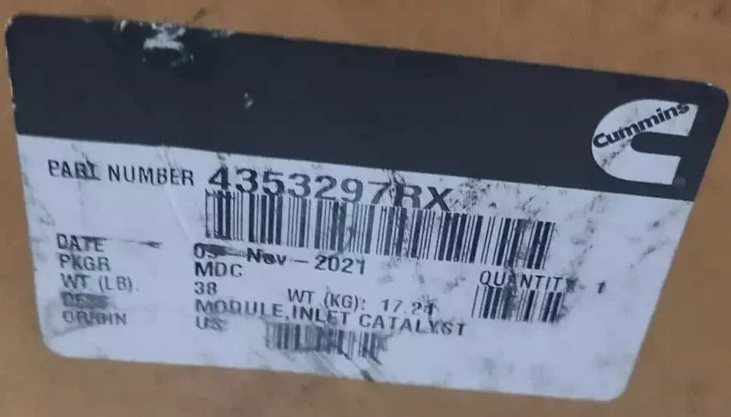 4353297 Genuine Cummins Inlet Catalyst Module – ADVANCED TRUCK PARTS