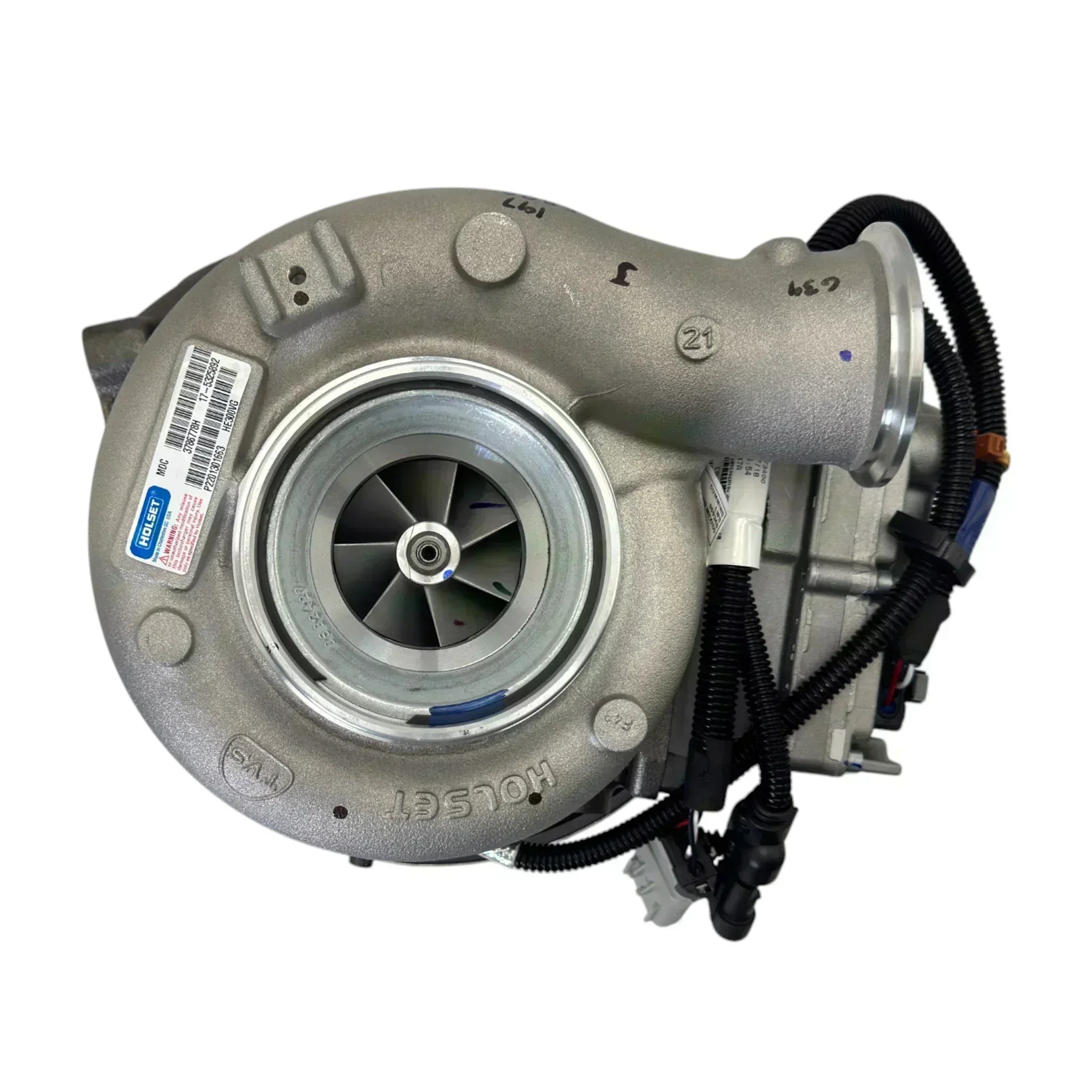 4955543RX Genuine Cummins Turbocharger Kit Vgt He351Ve With Actuator