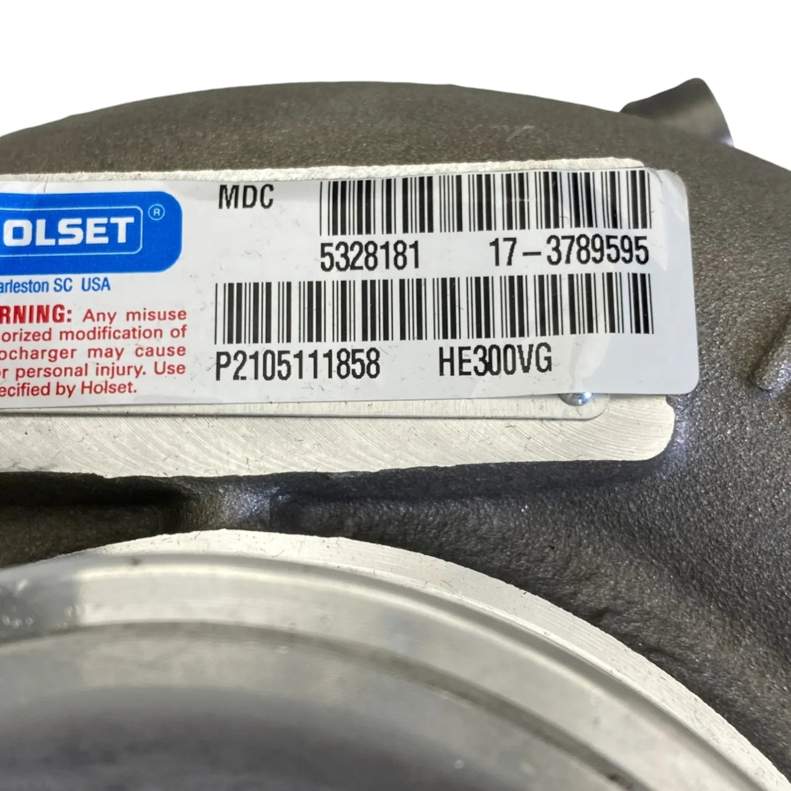 5328181 Genuine Cummins Turbocharger HE300VG