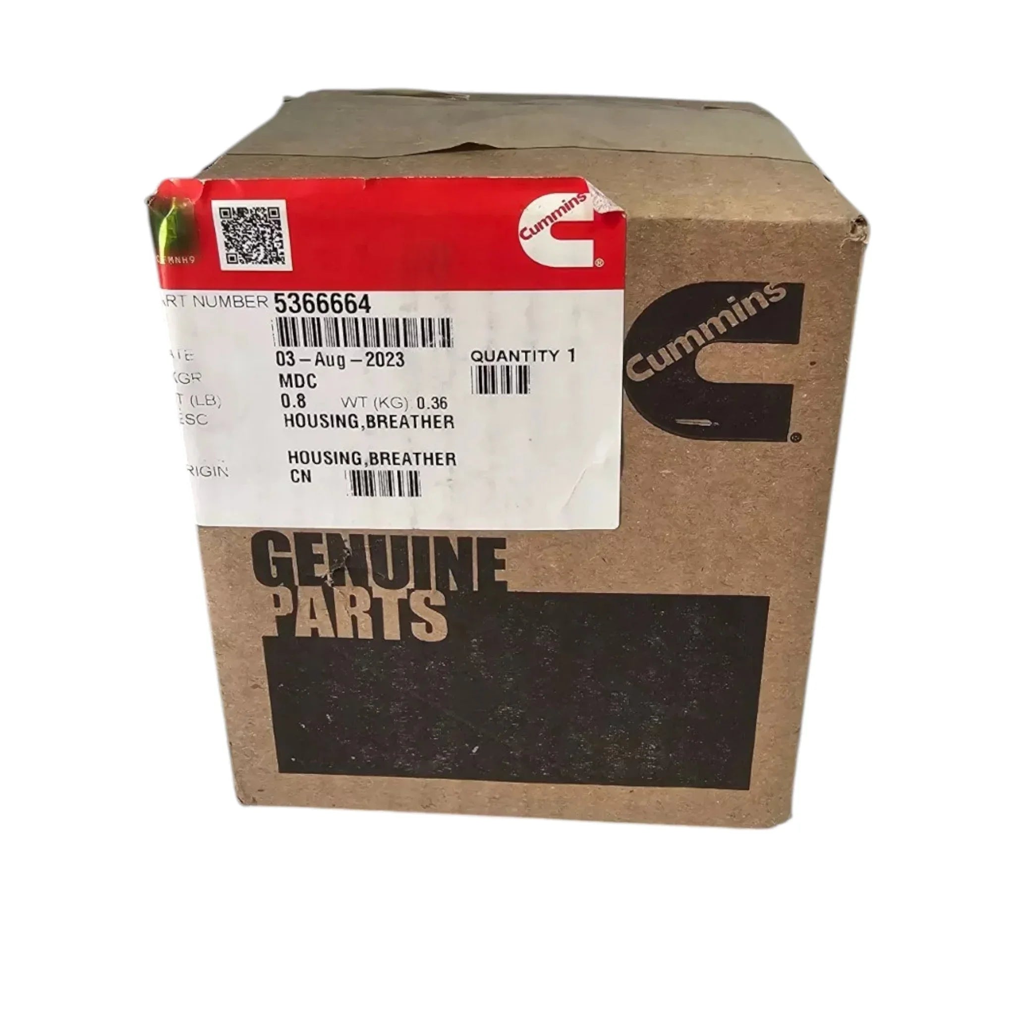 5366664 Genuine Cummins Breather Housing