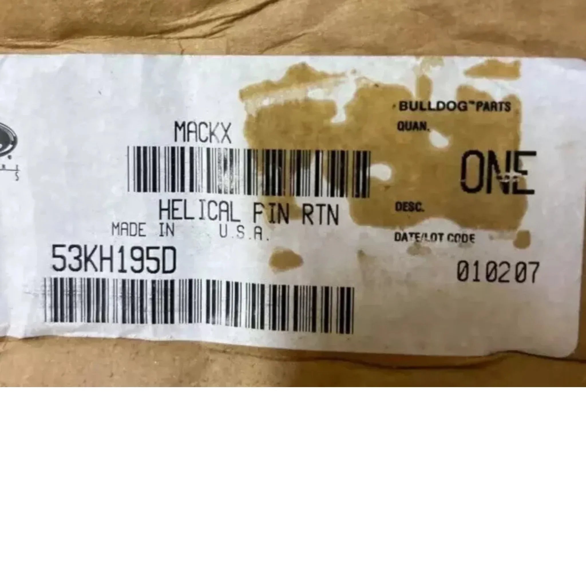 25116779 Genuine Mack Pinion Shaft Retainer