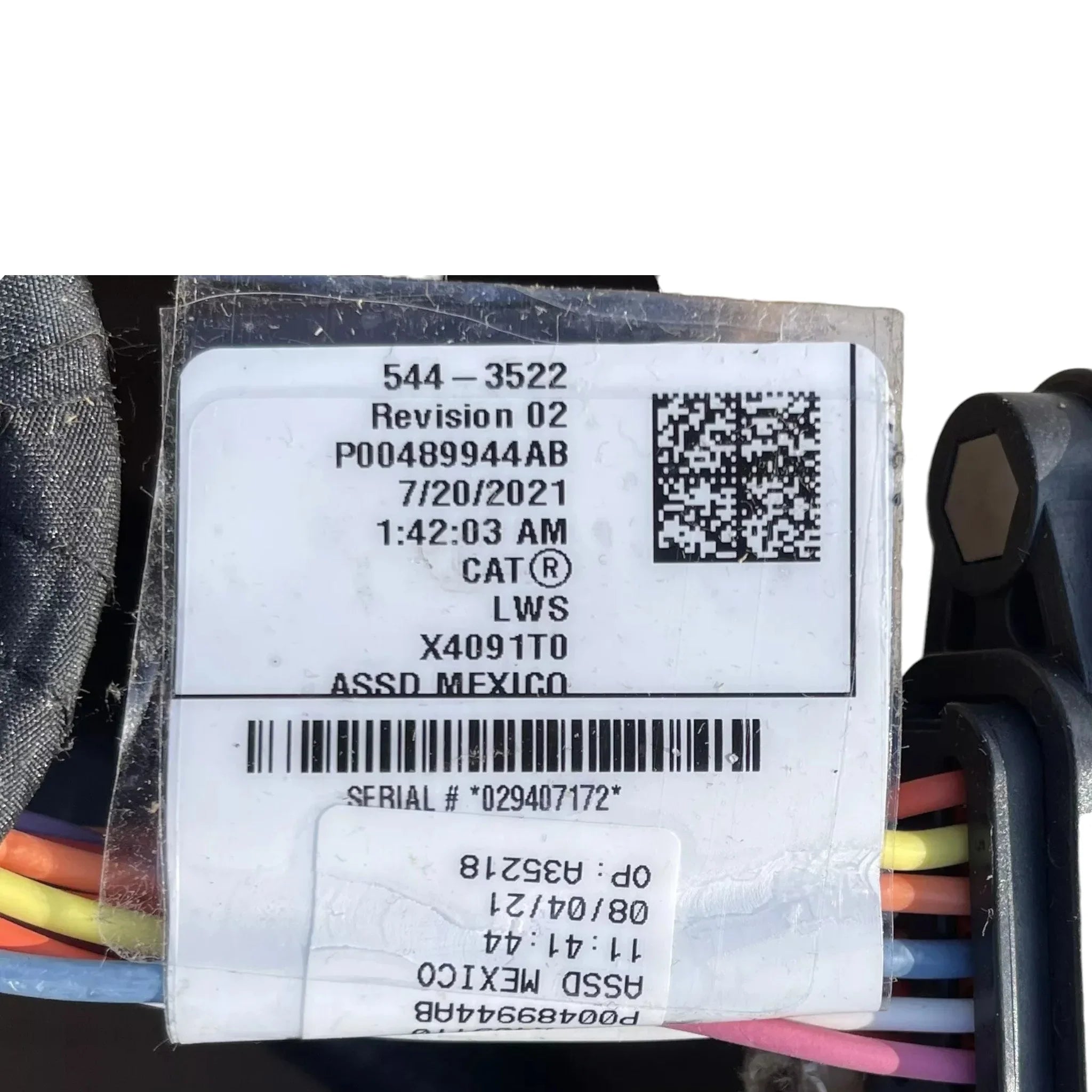 5443522 Caterpillar Cabin Wiring Harness