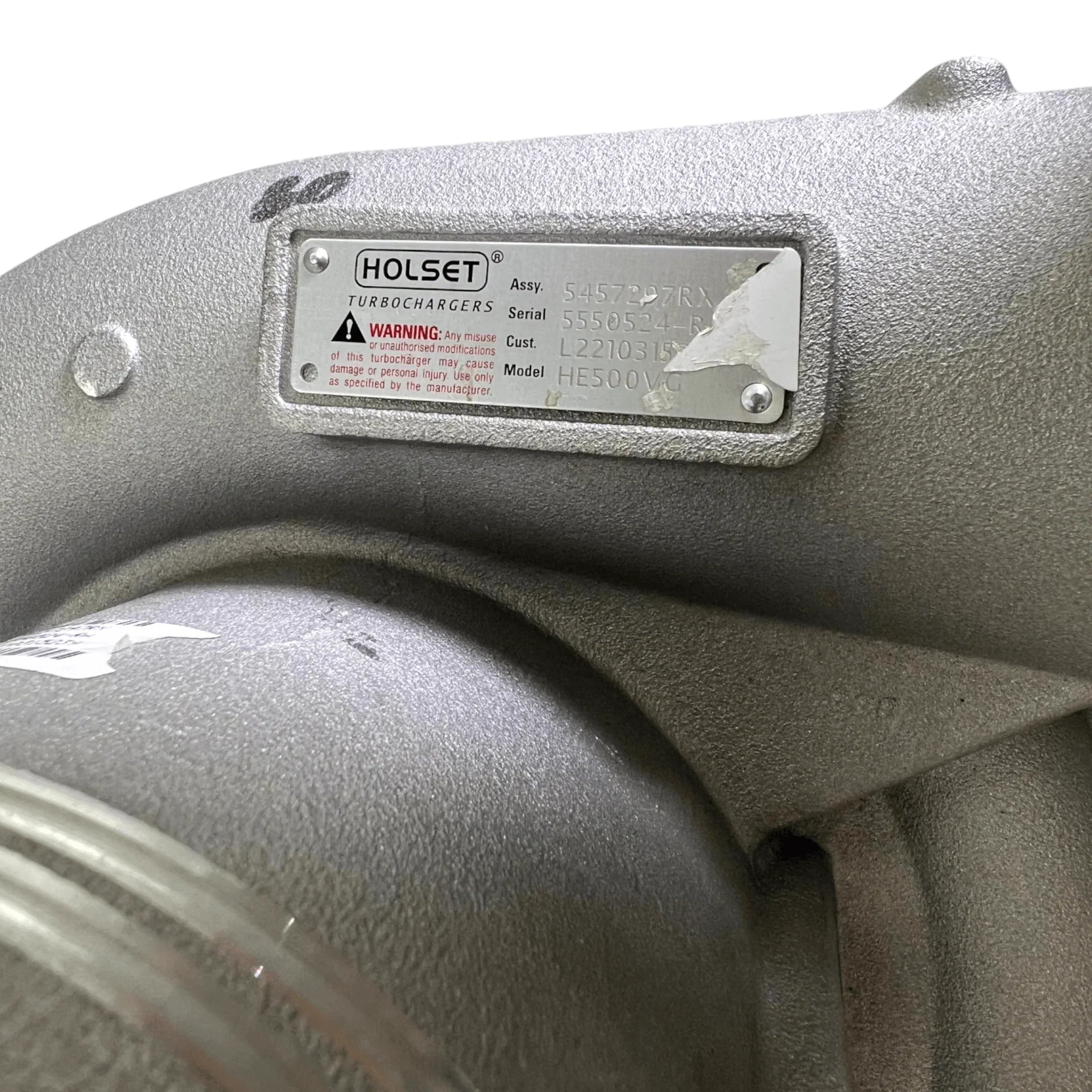 5457297RX Genuine Cummins Turbocharger Kit HE561VE For Isx15