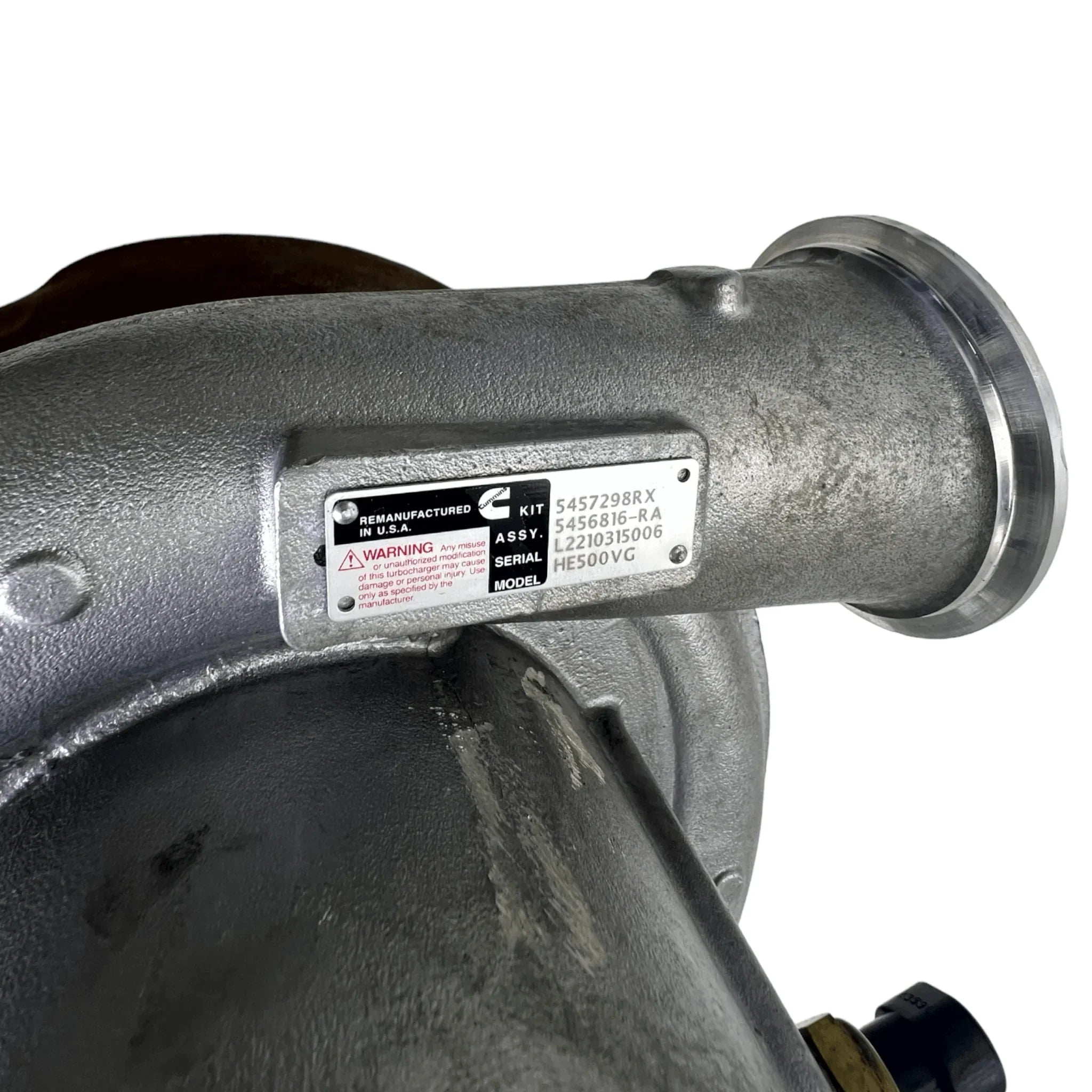 5457298Rx Genuine Cummins Turbocharger For Cummins Isx15 14.9L