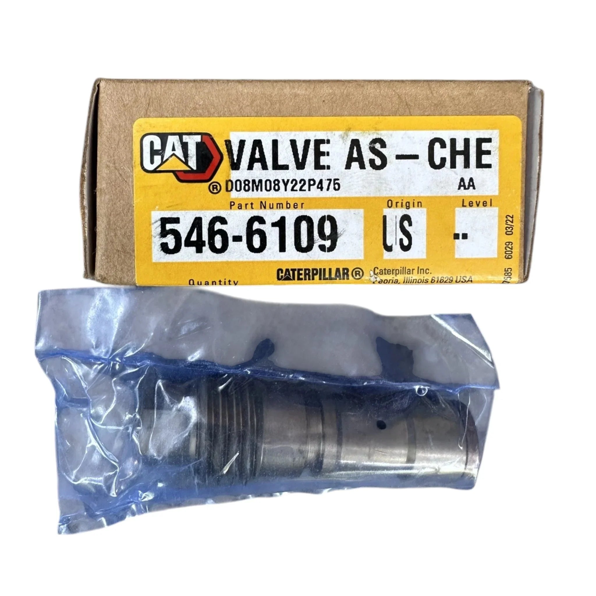 11R2284 CAT Prechamber Check Valve