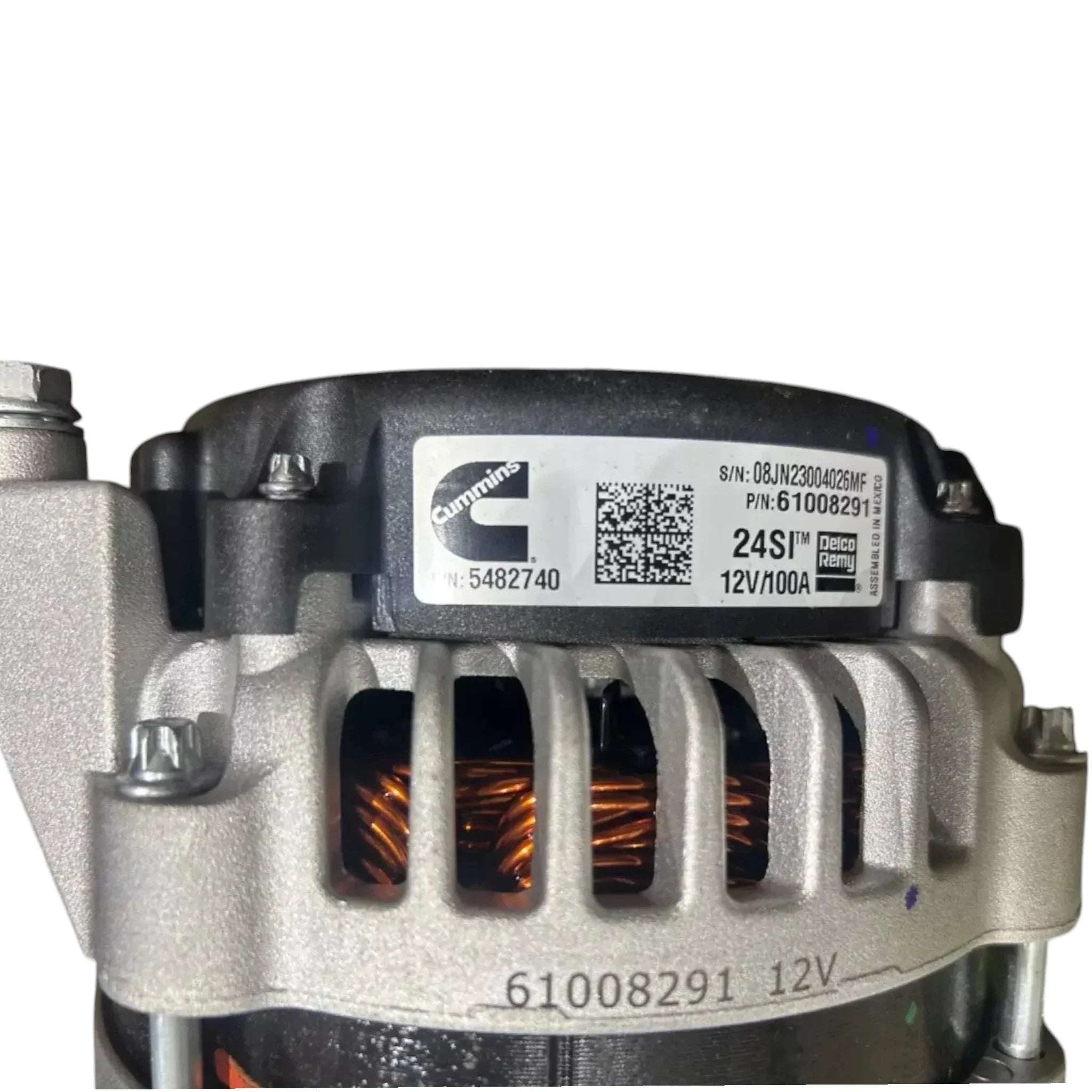 5482740 Genuine Cummins Alternator 24SI 12V 100A