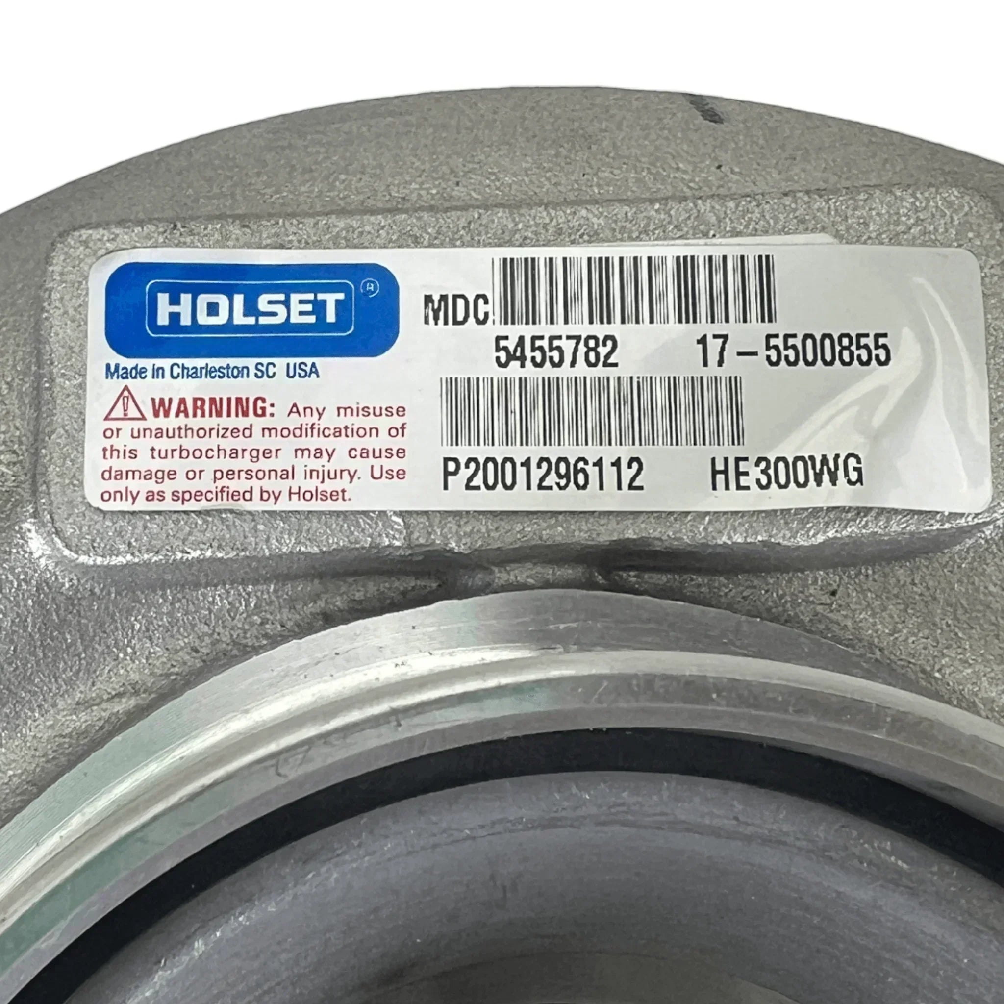 5500856HX Genuine Cummins Turbocharger Kit He300Wg