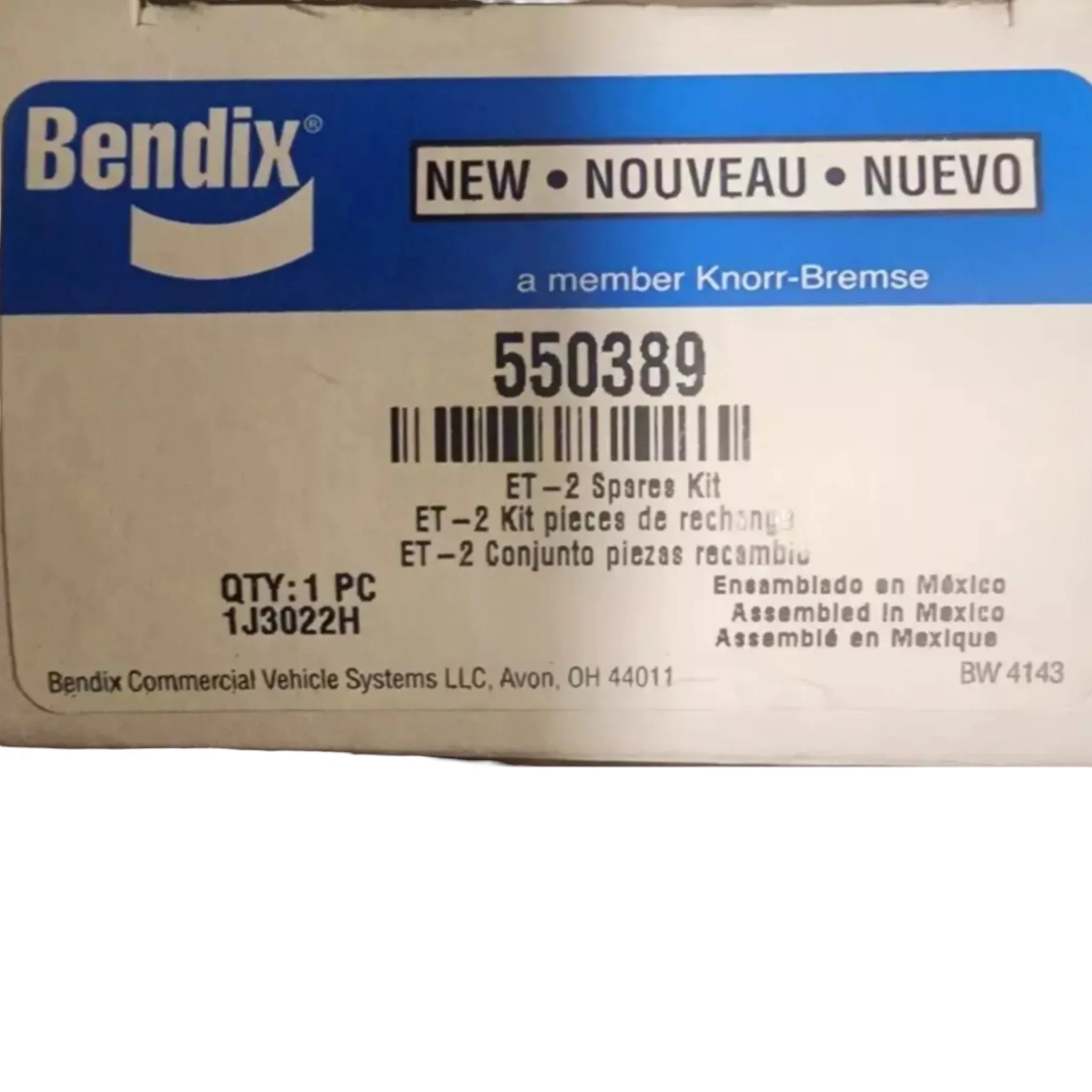 550267 Genuine Bendix Throttle Position Sensor ET-2