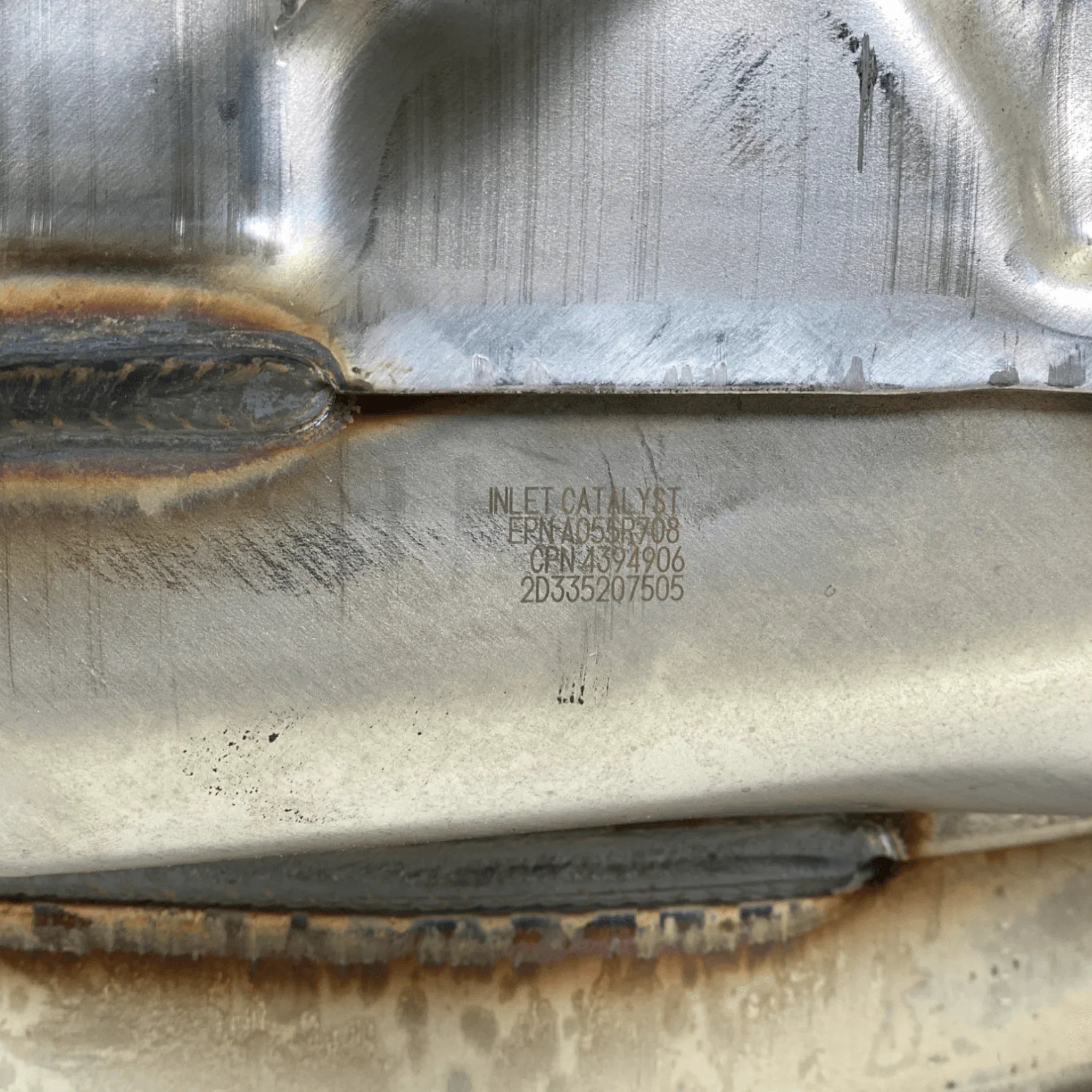 5509700 Genuine Cummins Inlet Catalyst Module