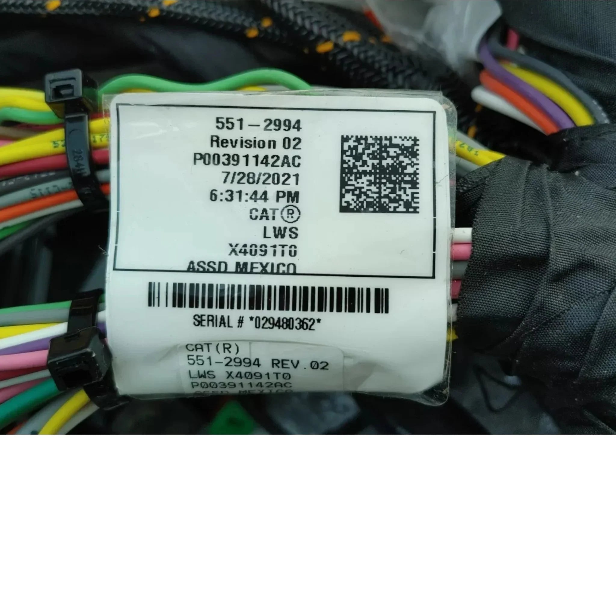 5512994 CAT Wiring Harness