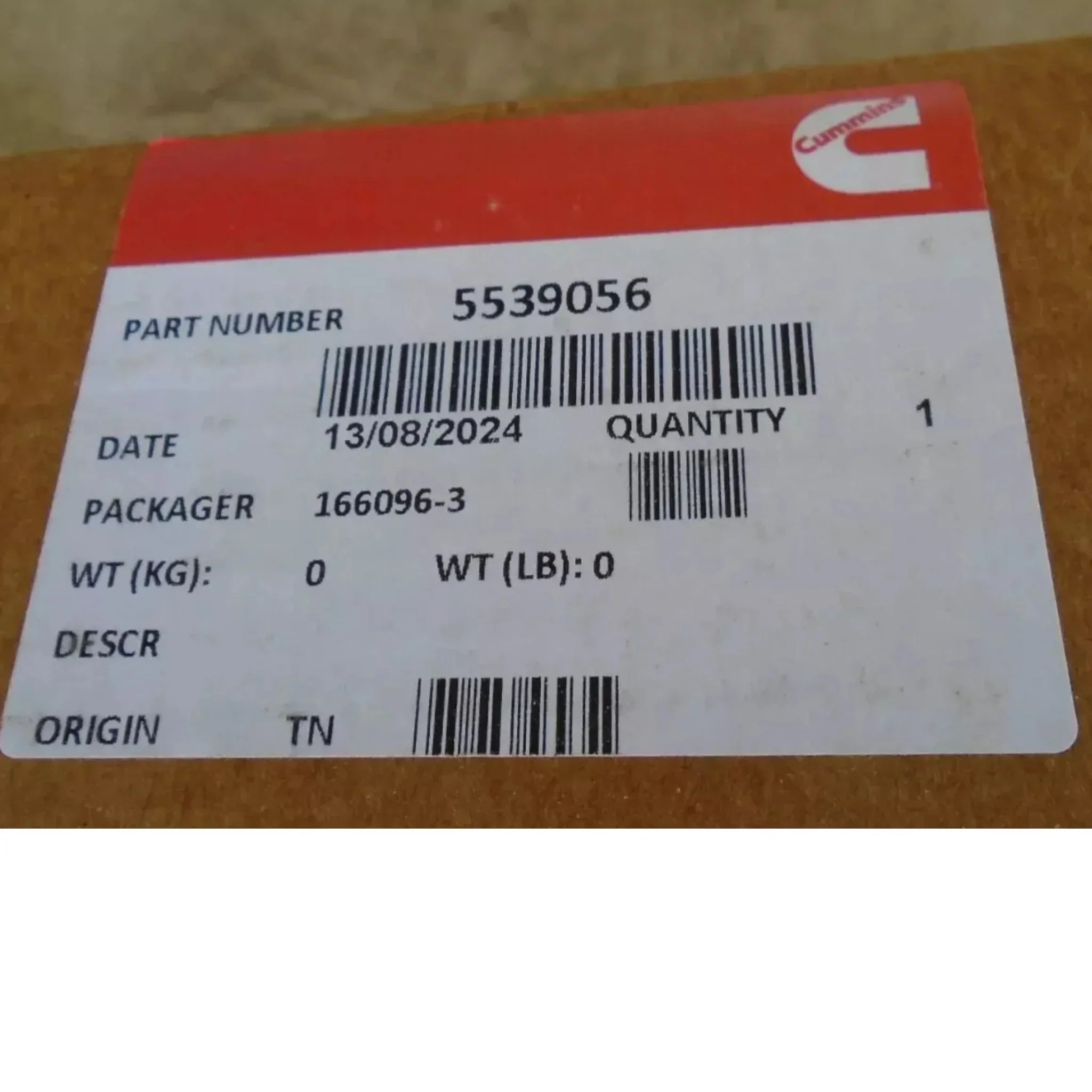 5539056 Genuine Cummins Electronic Control Module Wiring Harness