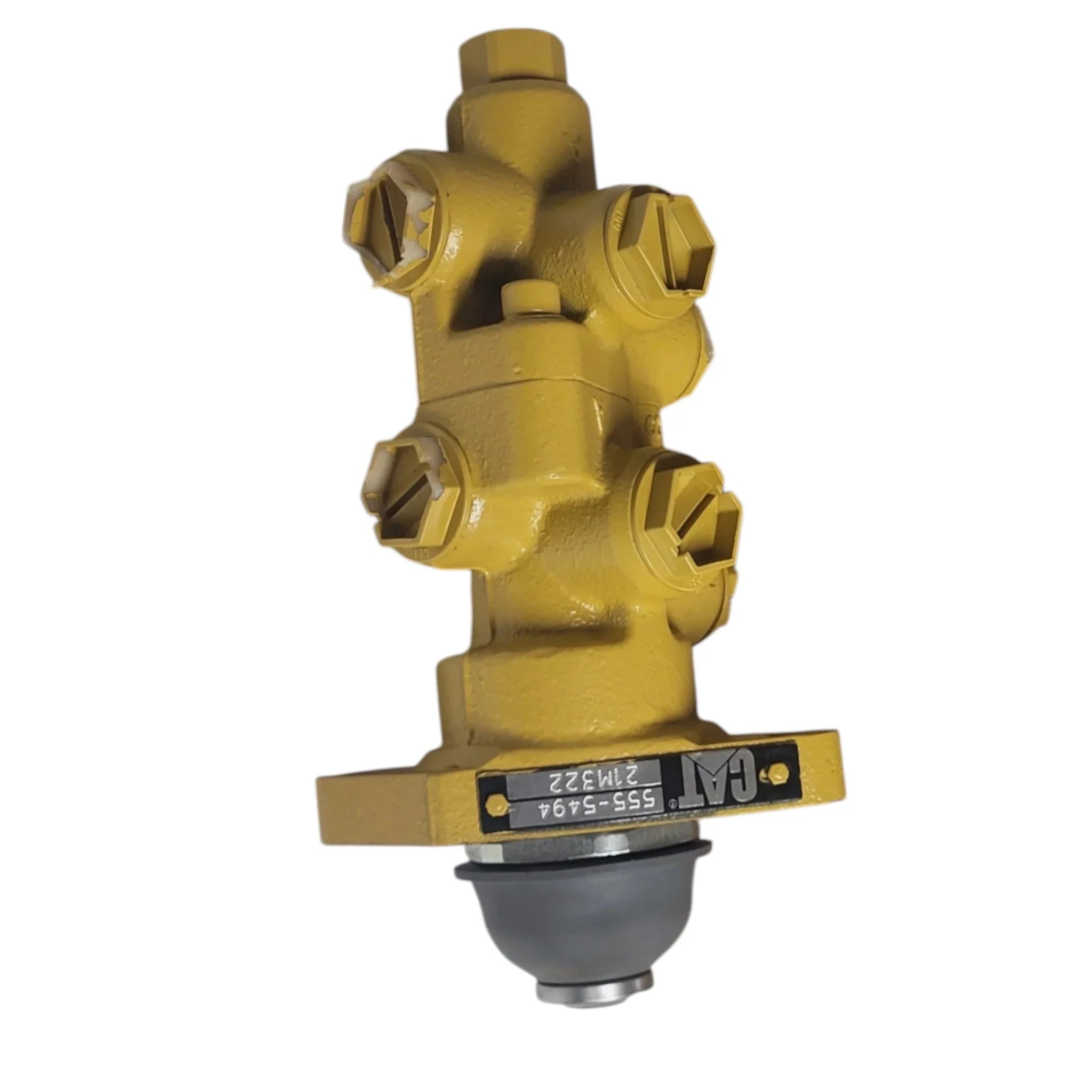5555494 CAT 211.3mm Long Ductile Iron Casted Brake Valve