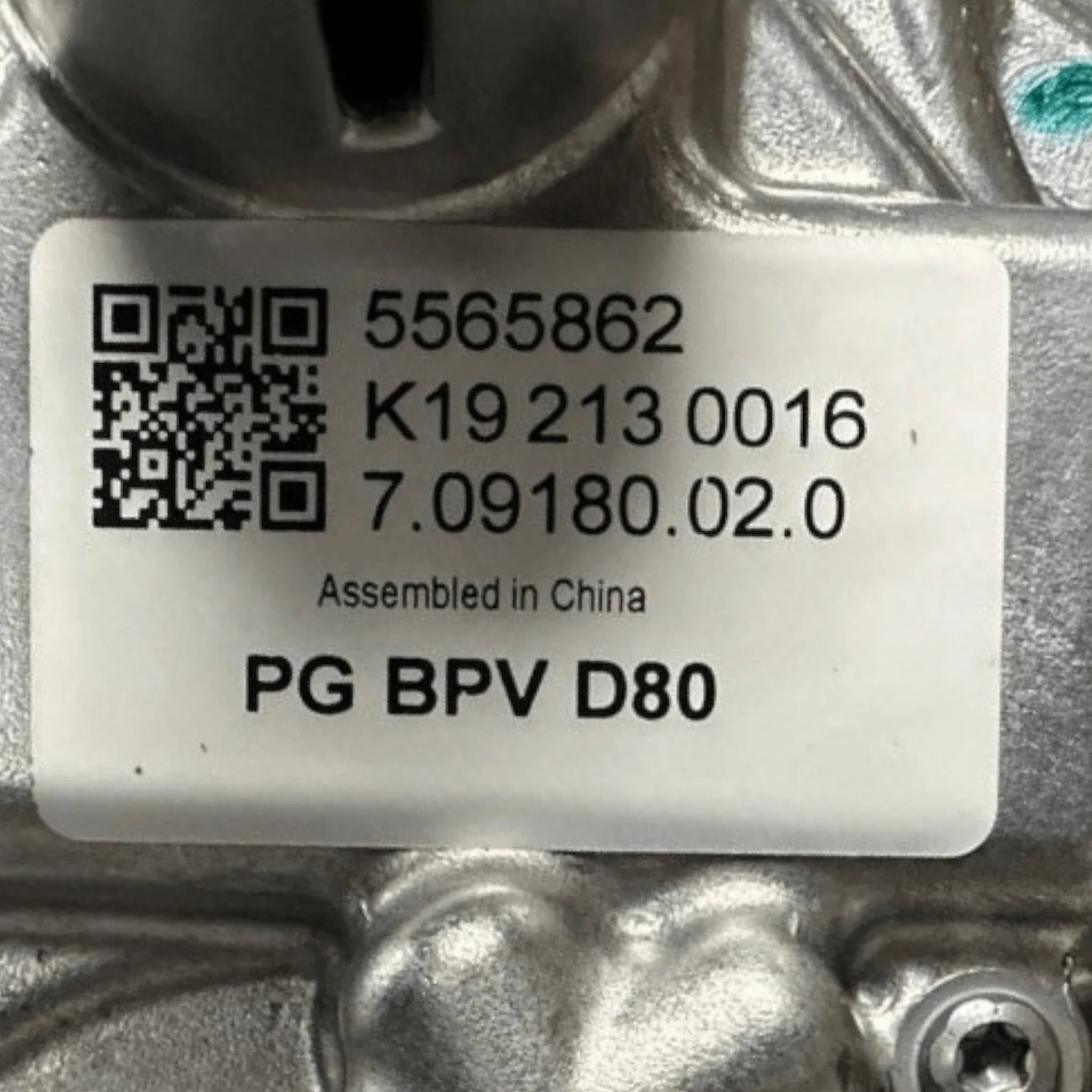 5565862 Genuine Cummins Exhaust Throttle Valve