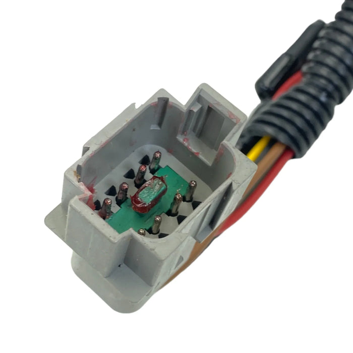 55661 Raney'S Right Blackout Projector Headlight With Halo Ring For Peterbilt