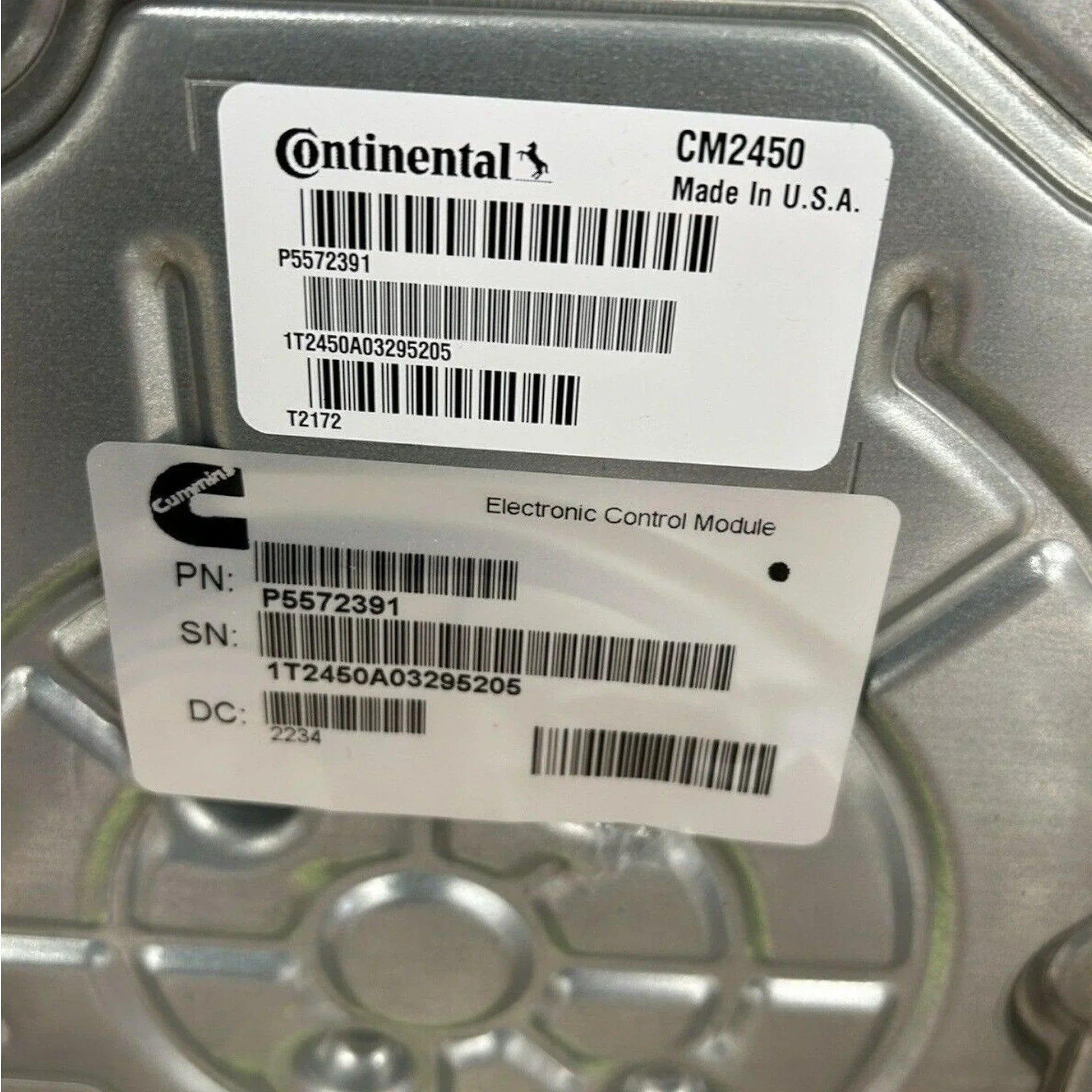 5572391NX Genuine Cummins ECM Electronic Control Module