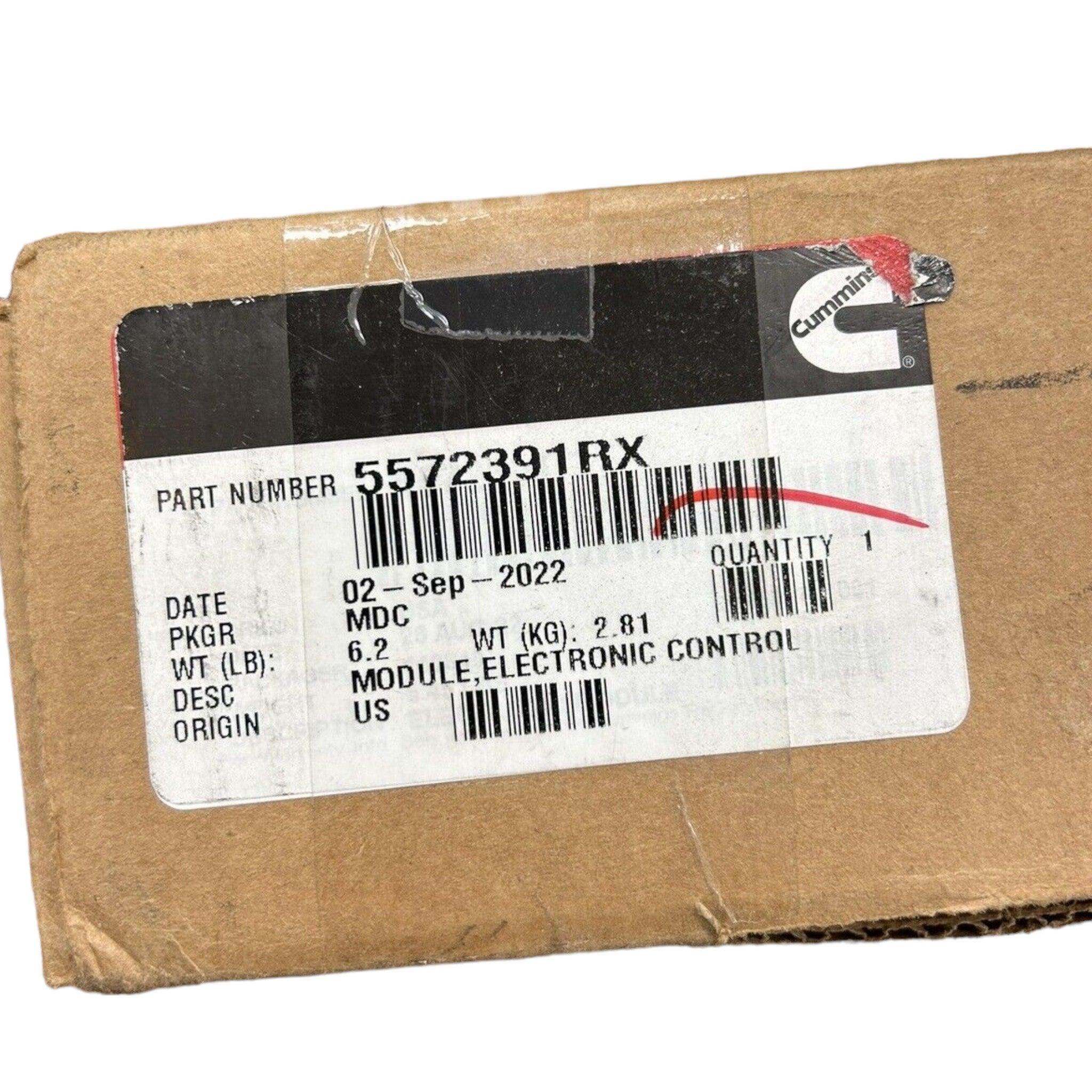 5572391RX Genuine Cummins ECM Electronic Control Module