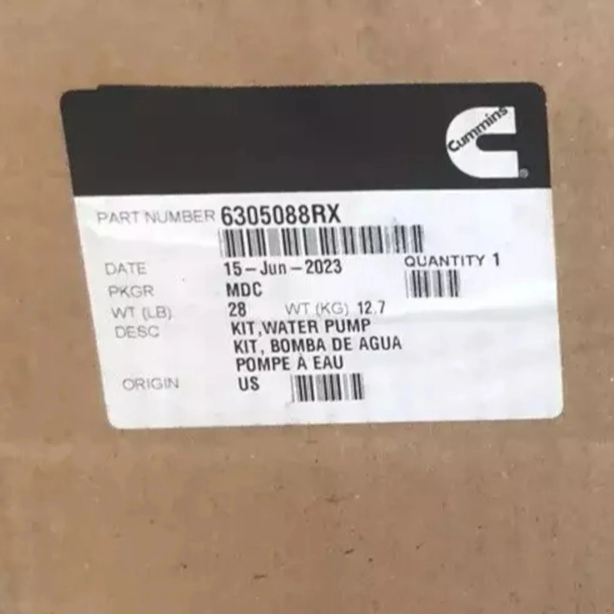 5719746RX Genuine Cummins Water Pump Kit (Copy)