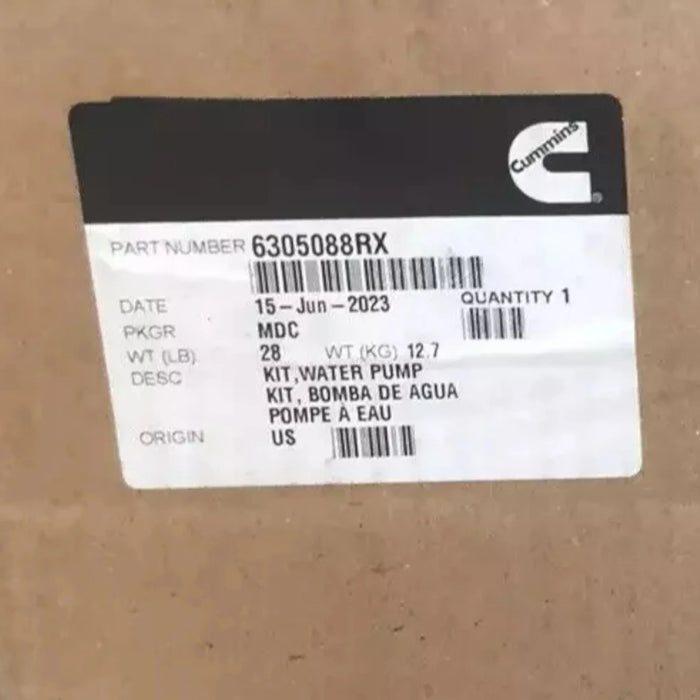 5719746RX Genuine Cummins Water Pump Kit (Copy)
